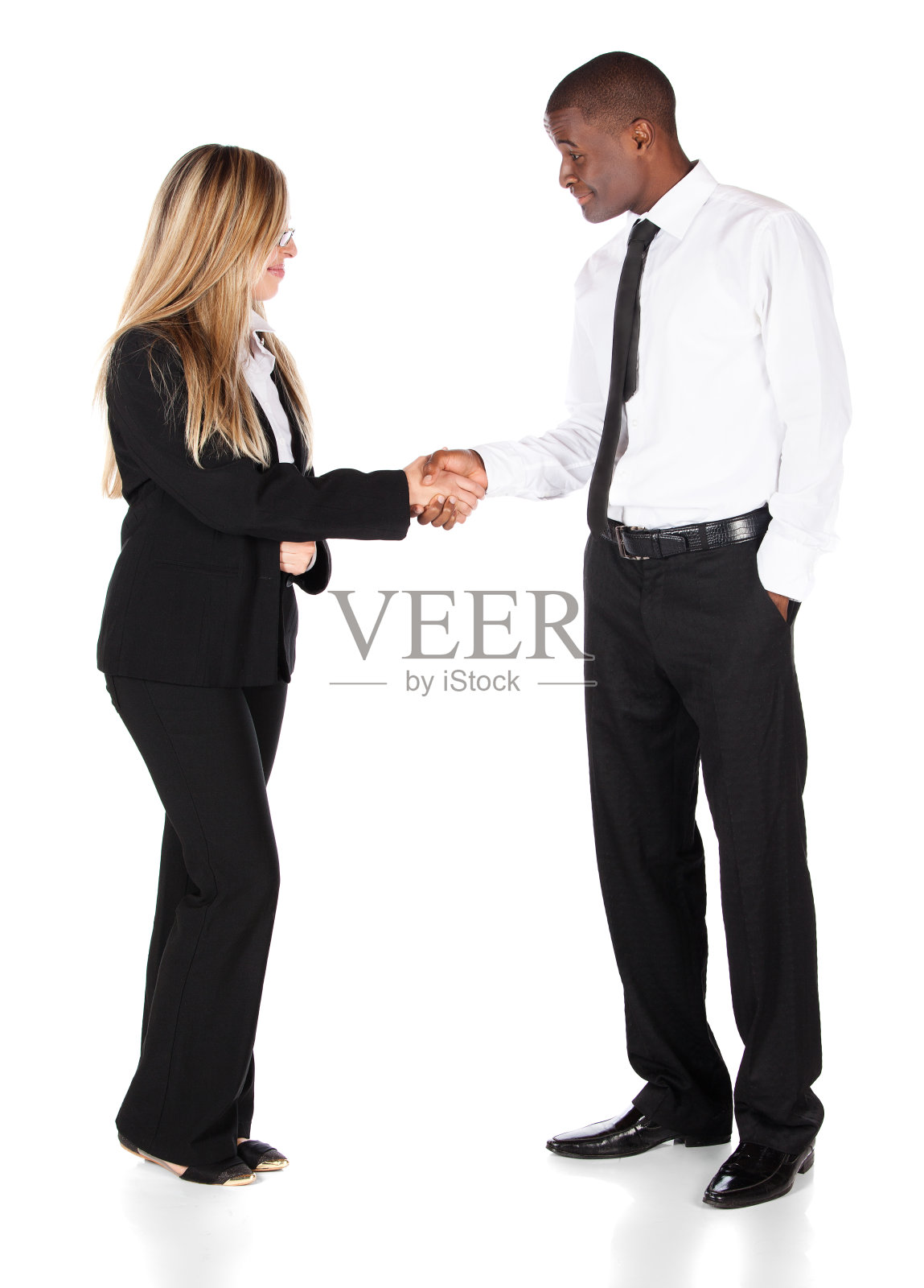 多民族的商人照片摄影图片