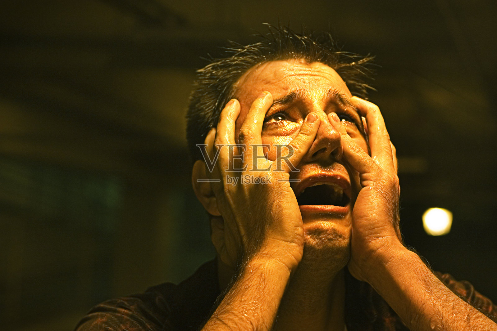 绝望照片摄影图片