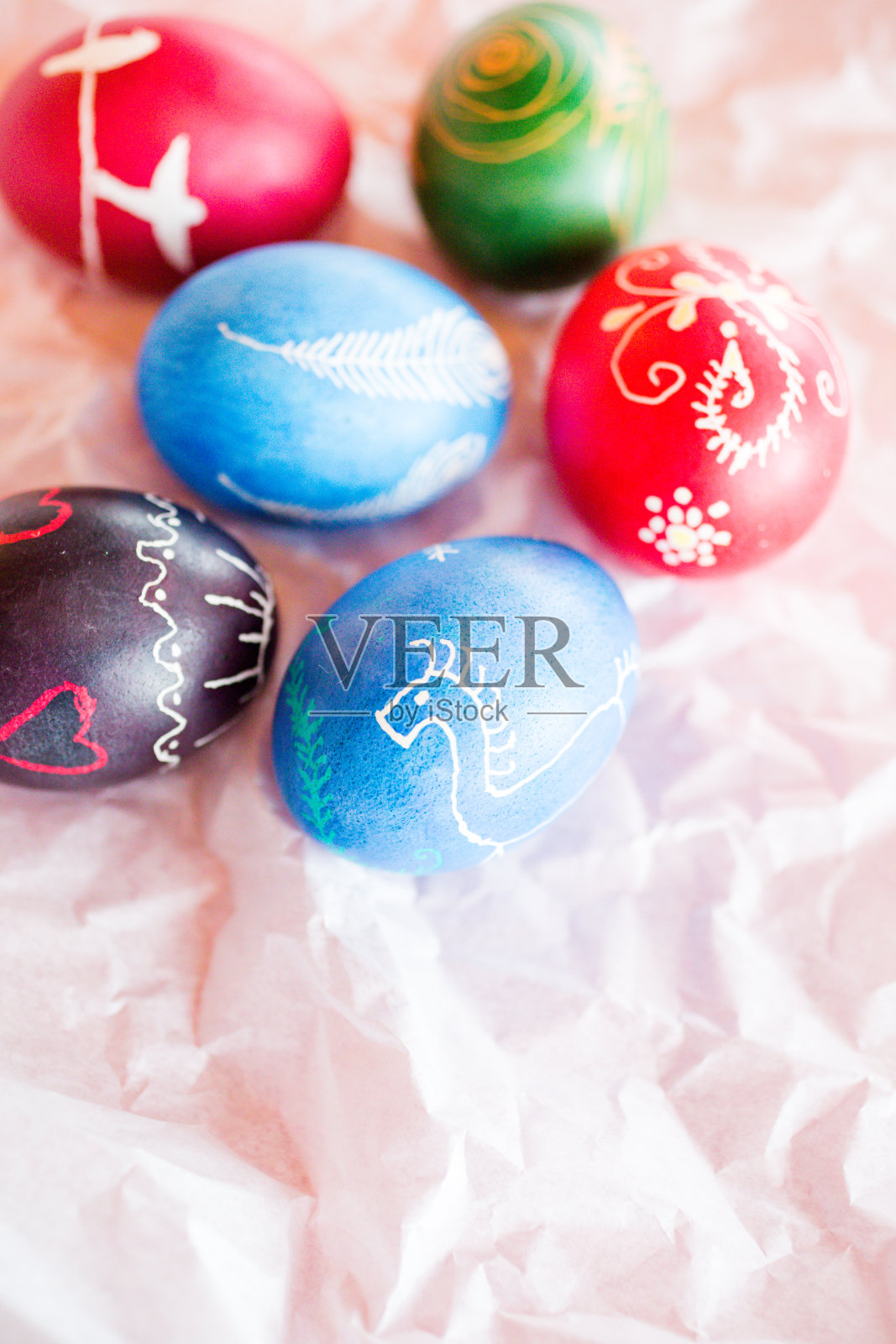 复活节彩蛋照片摄影图片
