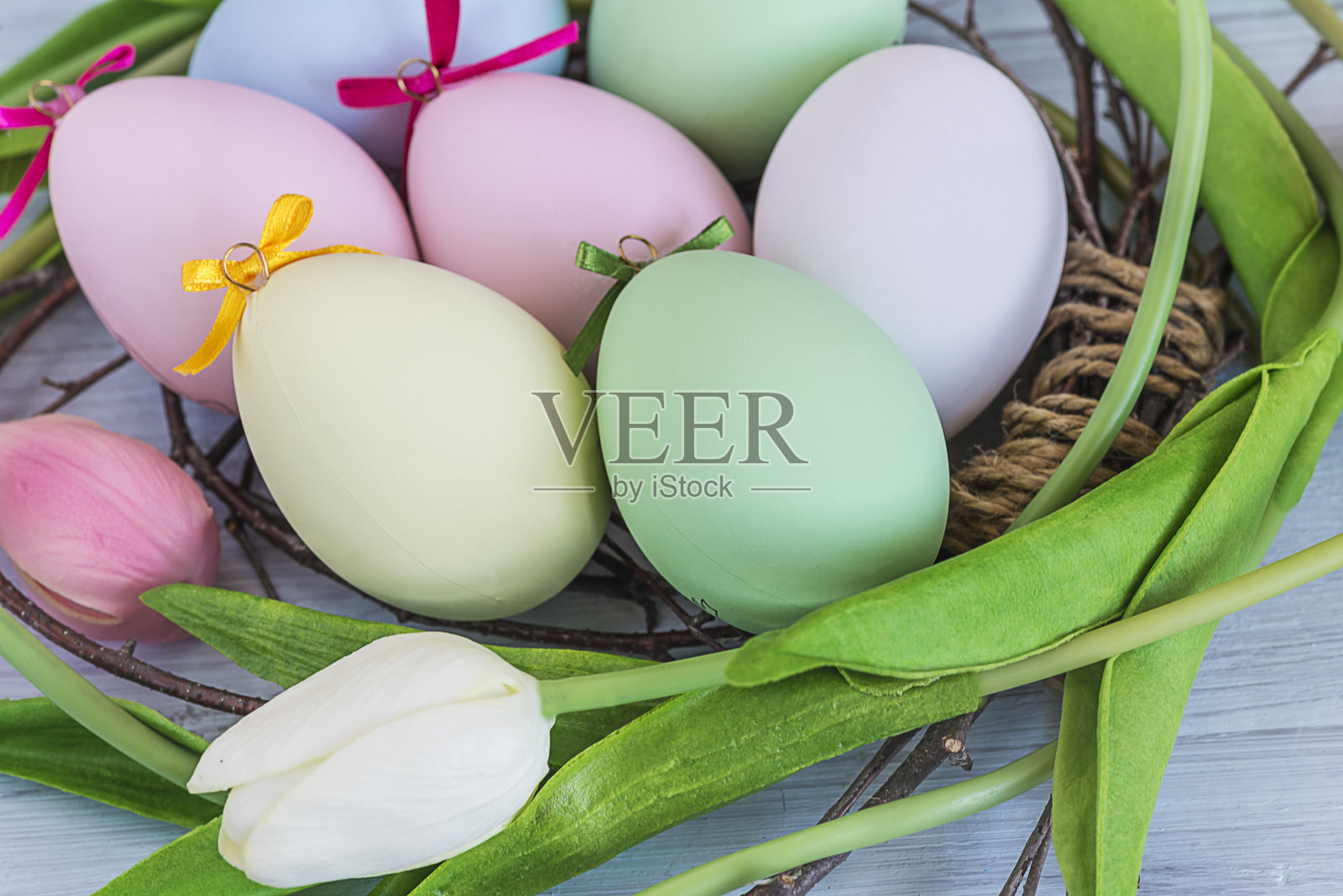 复活节彩蛋照片摄影图片