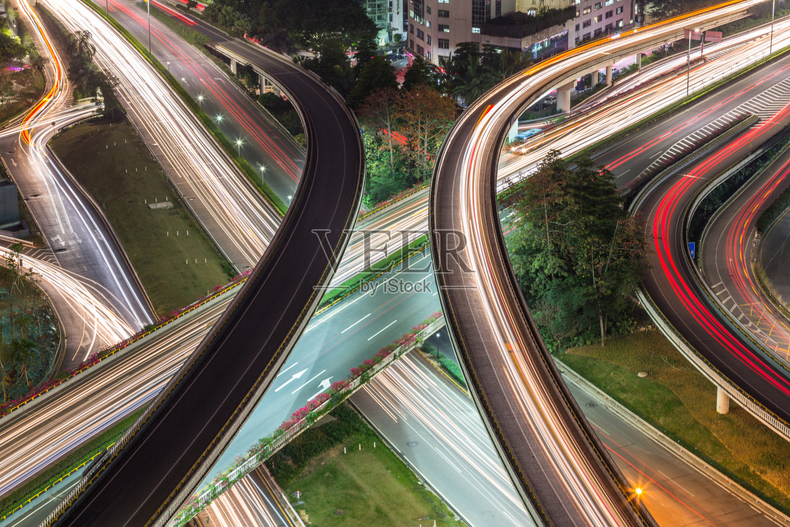 城市交通与城市景观照片摄影图片