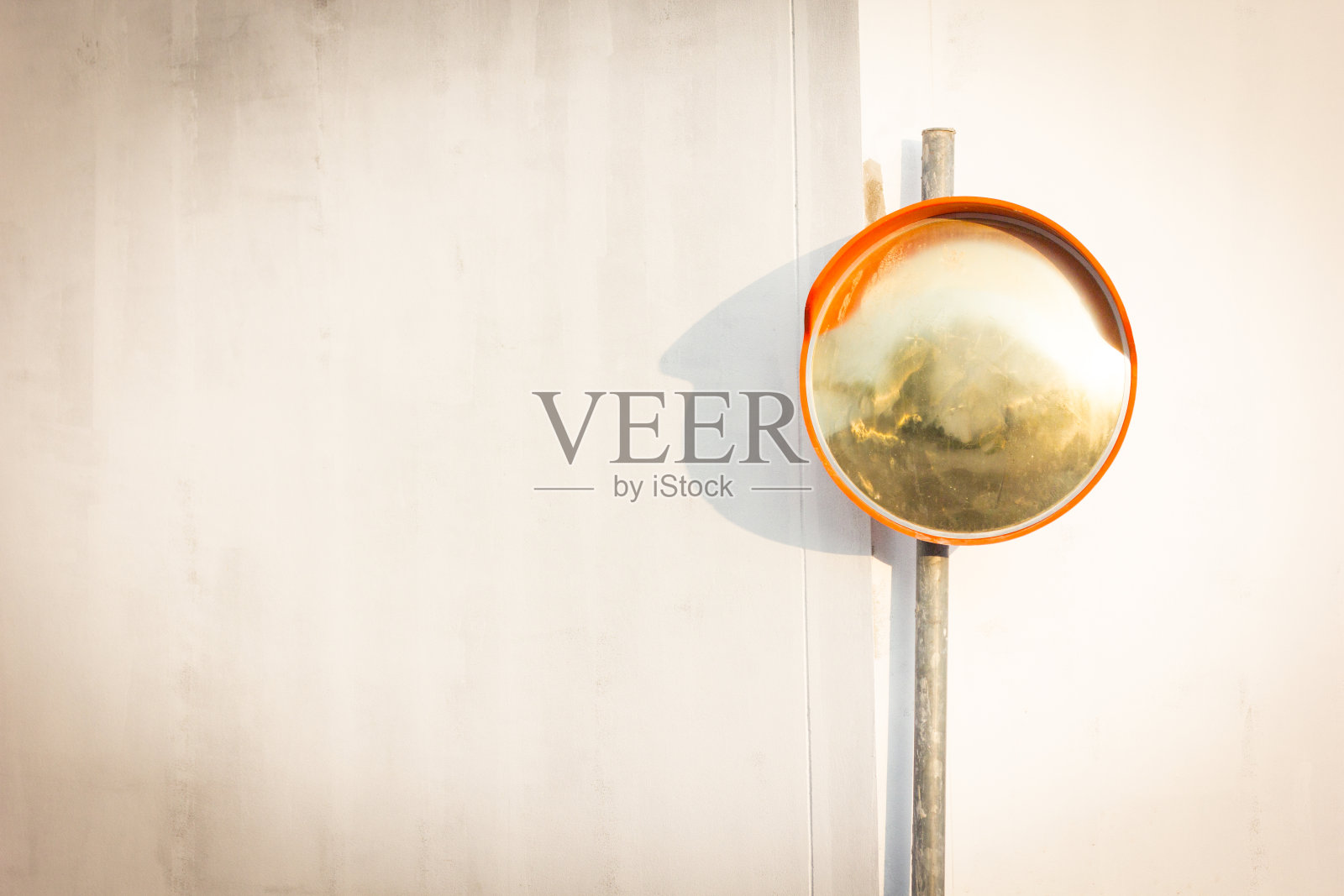 交通凸镜照片摄影图片