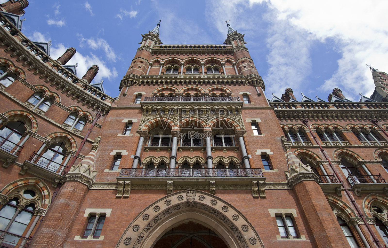 伦敦圣潘克拉斯车站照片摄影图片