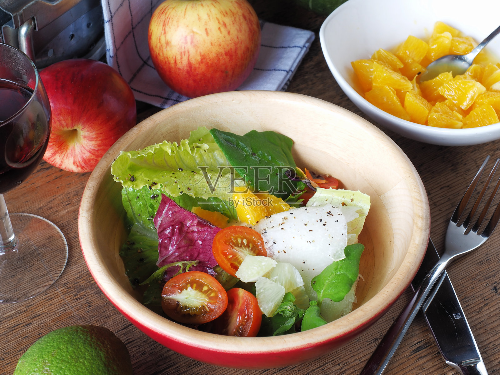 蔬菜沙拉照片摄影图片