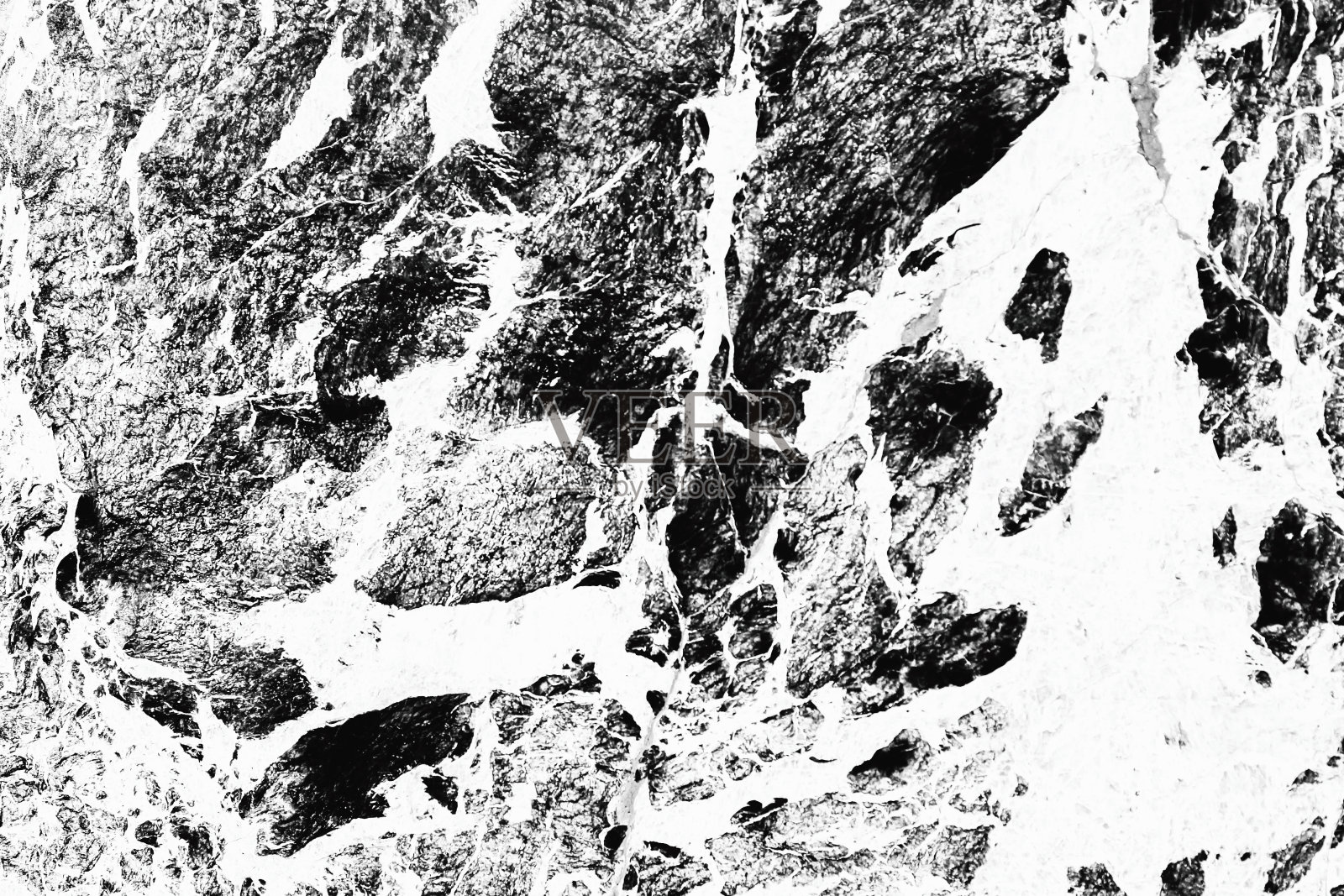 反大理石纹理黑线和白色背景的设计或装饰您的内容。照片摄影图片