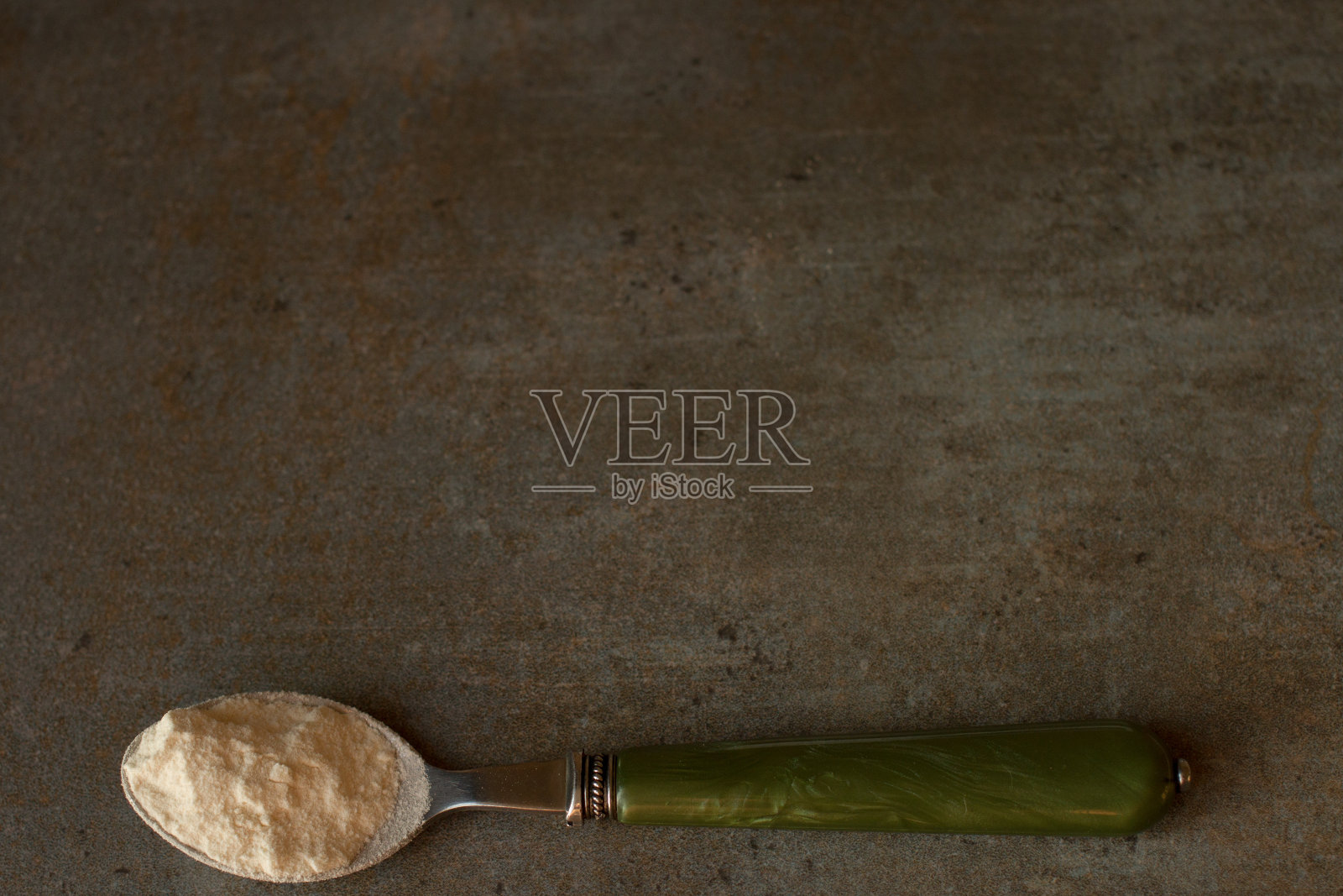 面粉勺子照片摄影图片