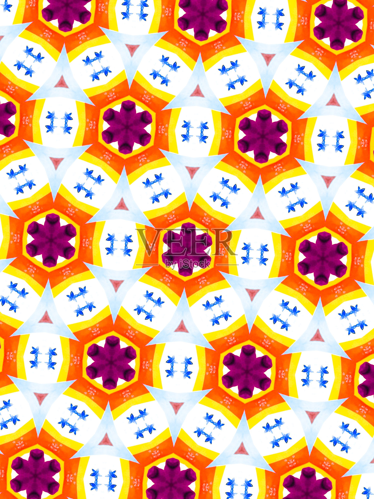 五彩缤纷的图案背景照片摄影图片