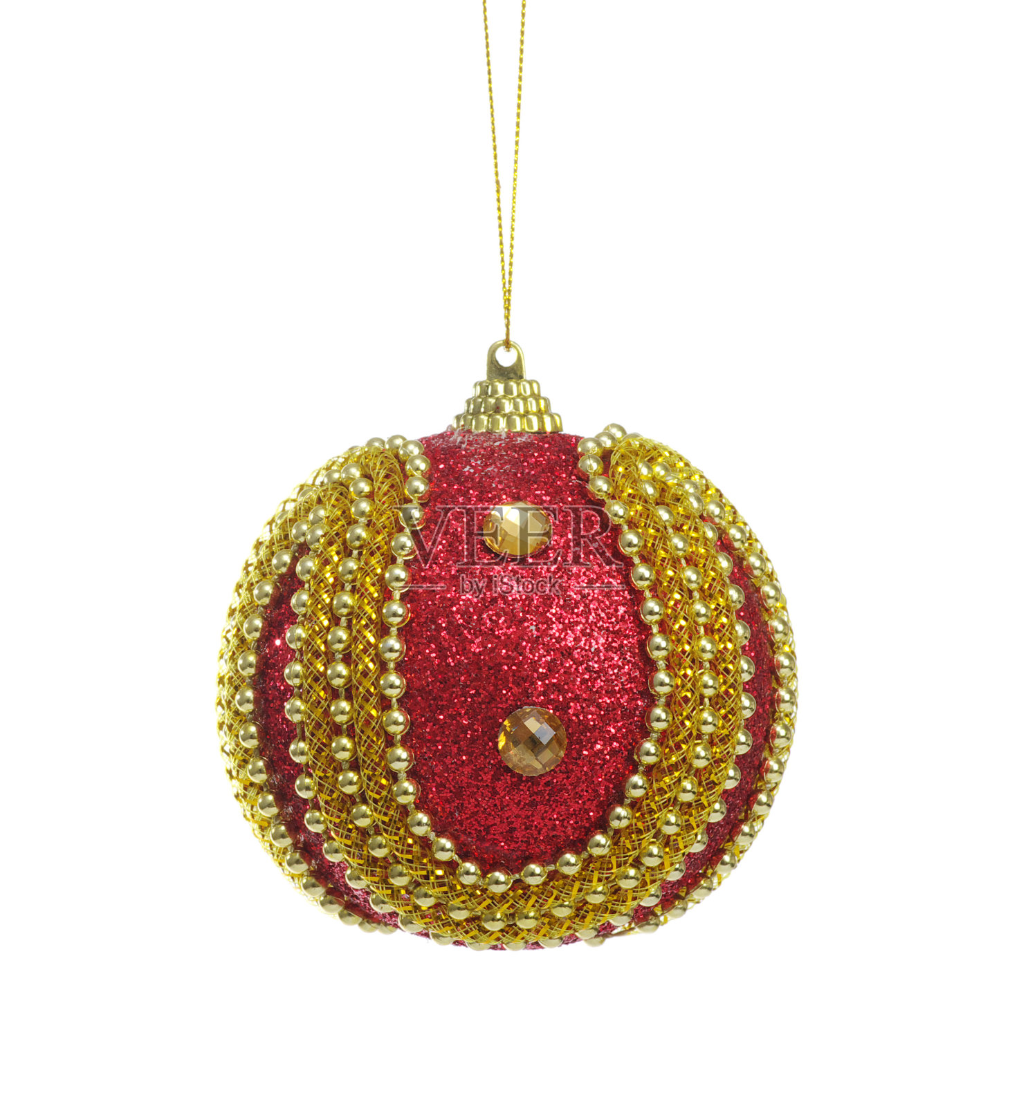 圣诞红球照片摄影图片