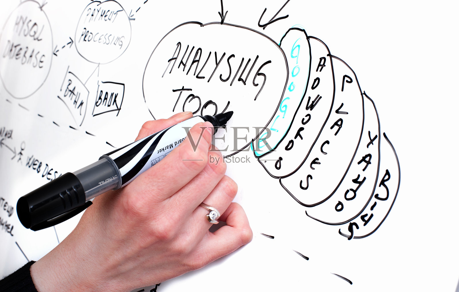 业务白板照片摄影图片