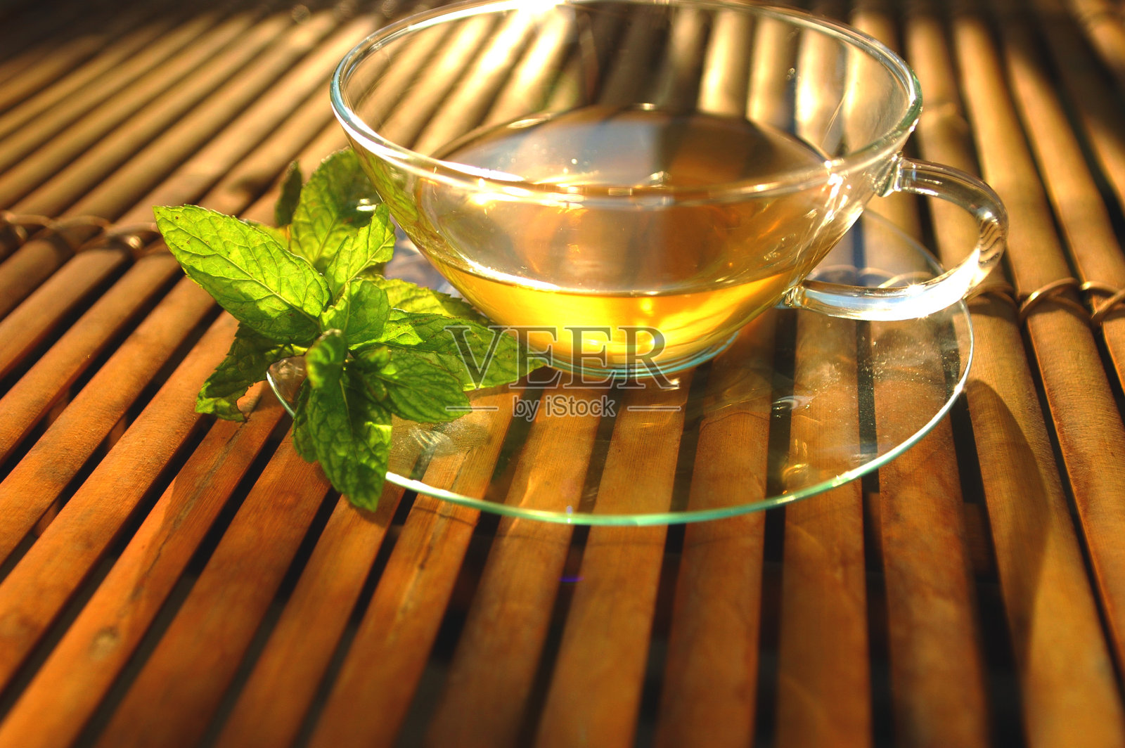 薄荷茶照片摄影图片