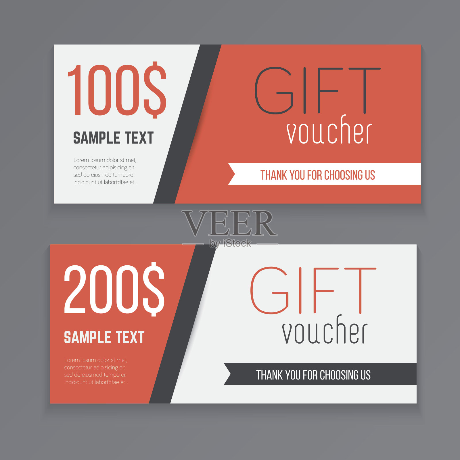 礼品券模板设计模板素材