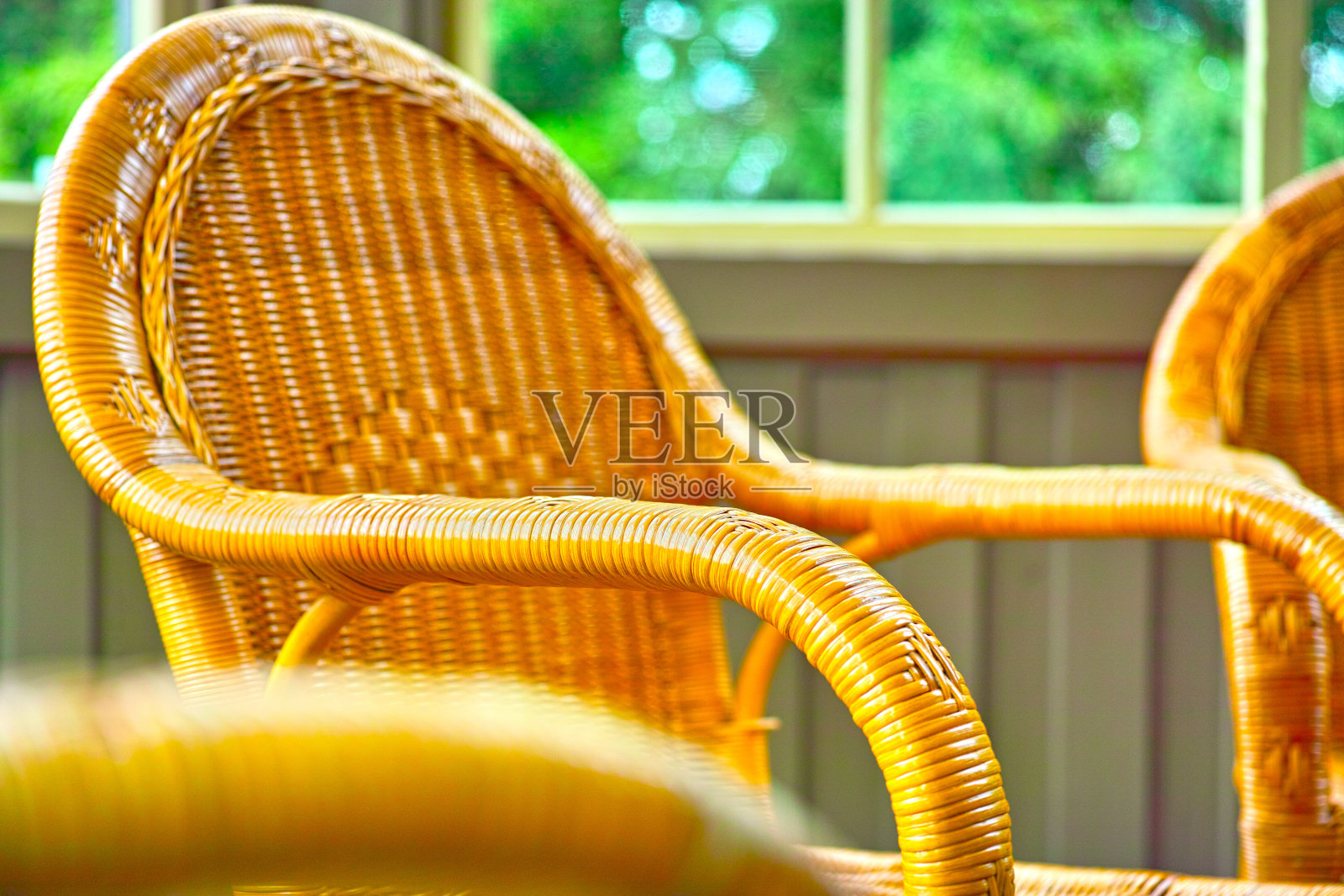 椅子的竹子照片摄影图片