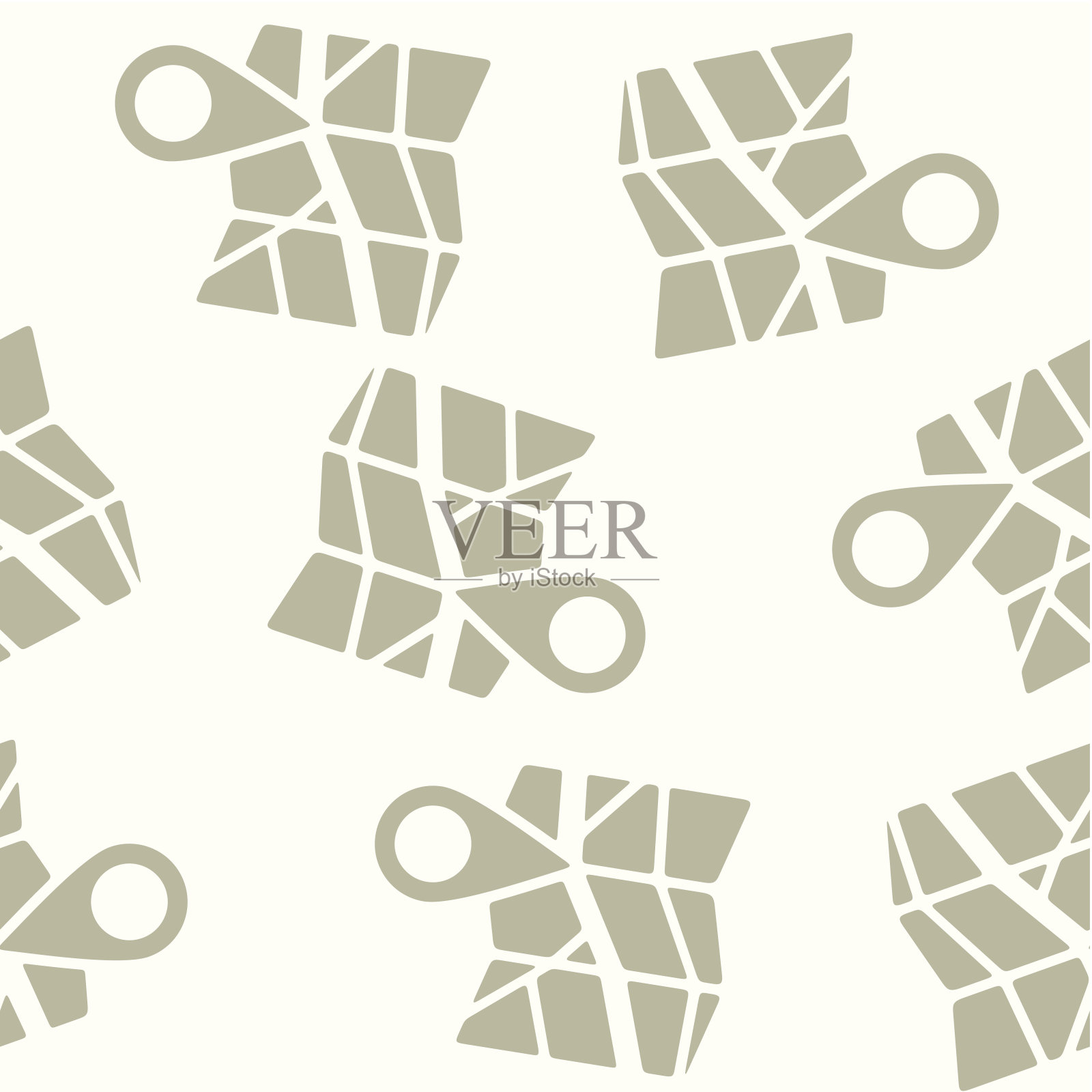 无缝的背景:导航器插画图片素材