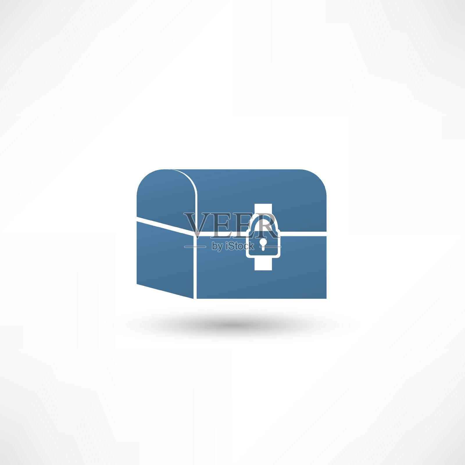 胸部图标插画图片素材