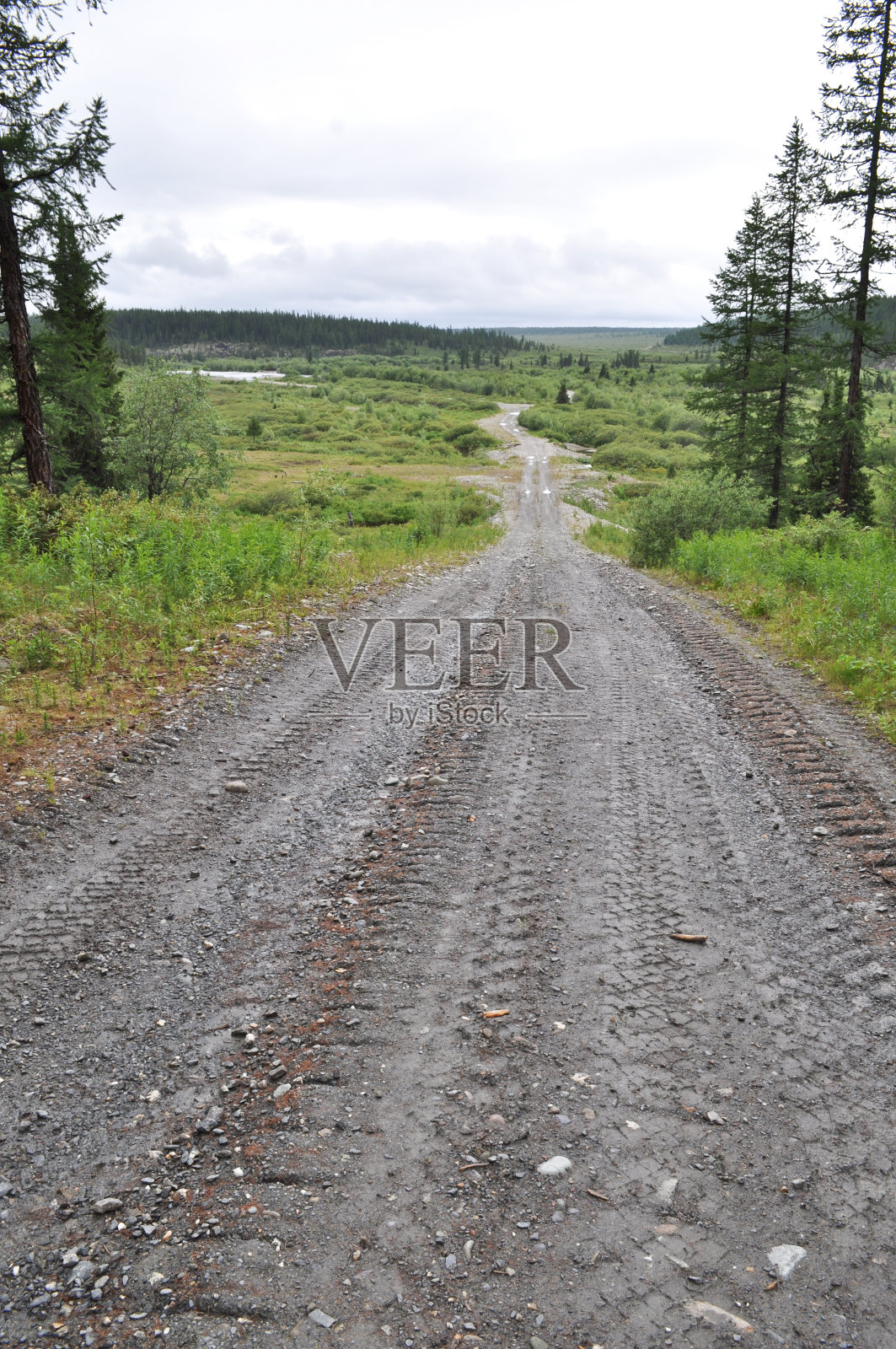 雨后的土路照片摄影图片