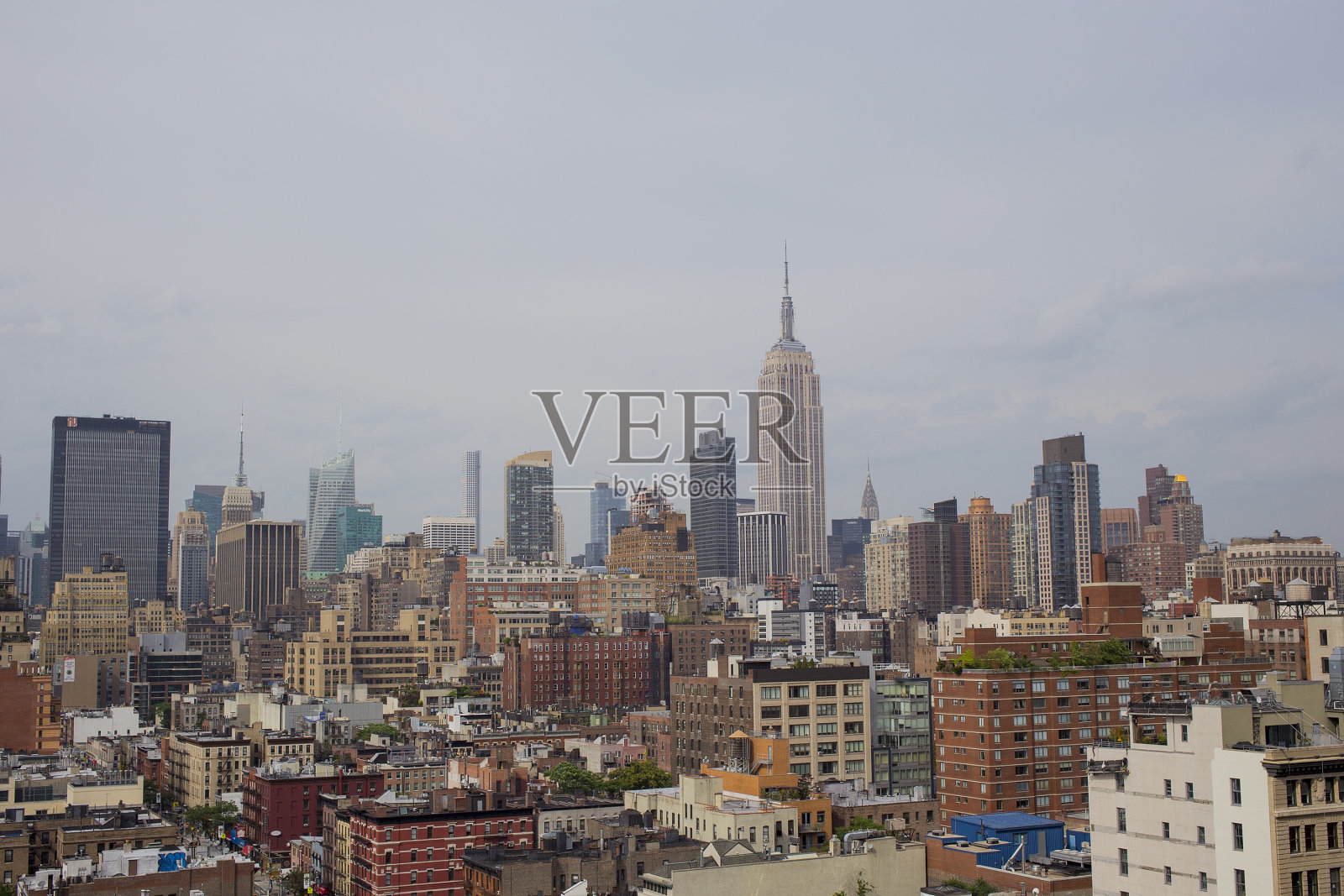 曼哈顿天际线,纽约市照片摄影图片