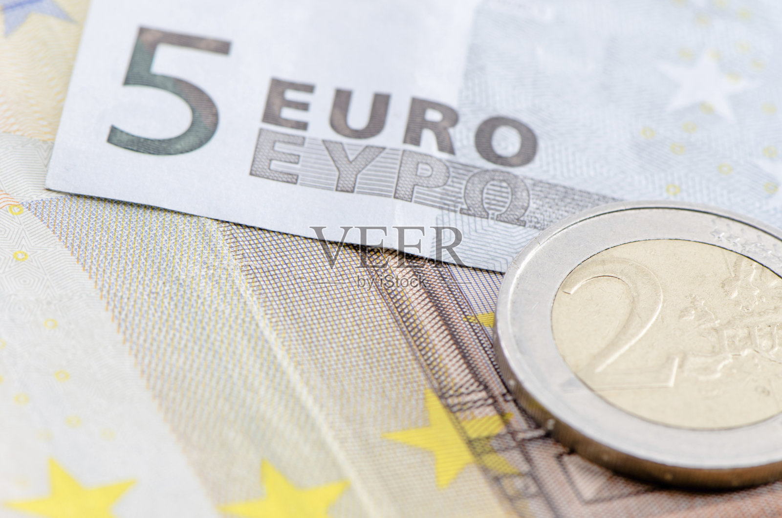 欧洲货币。照片摄影图片