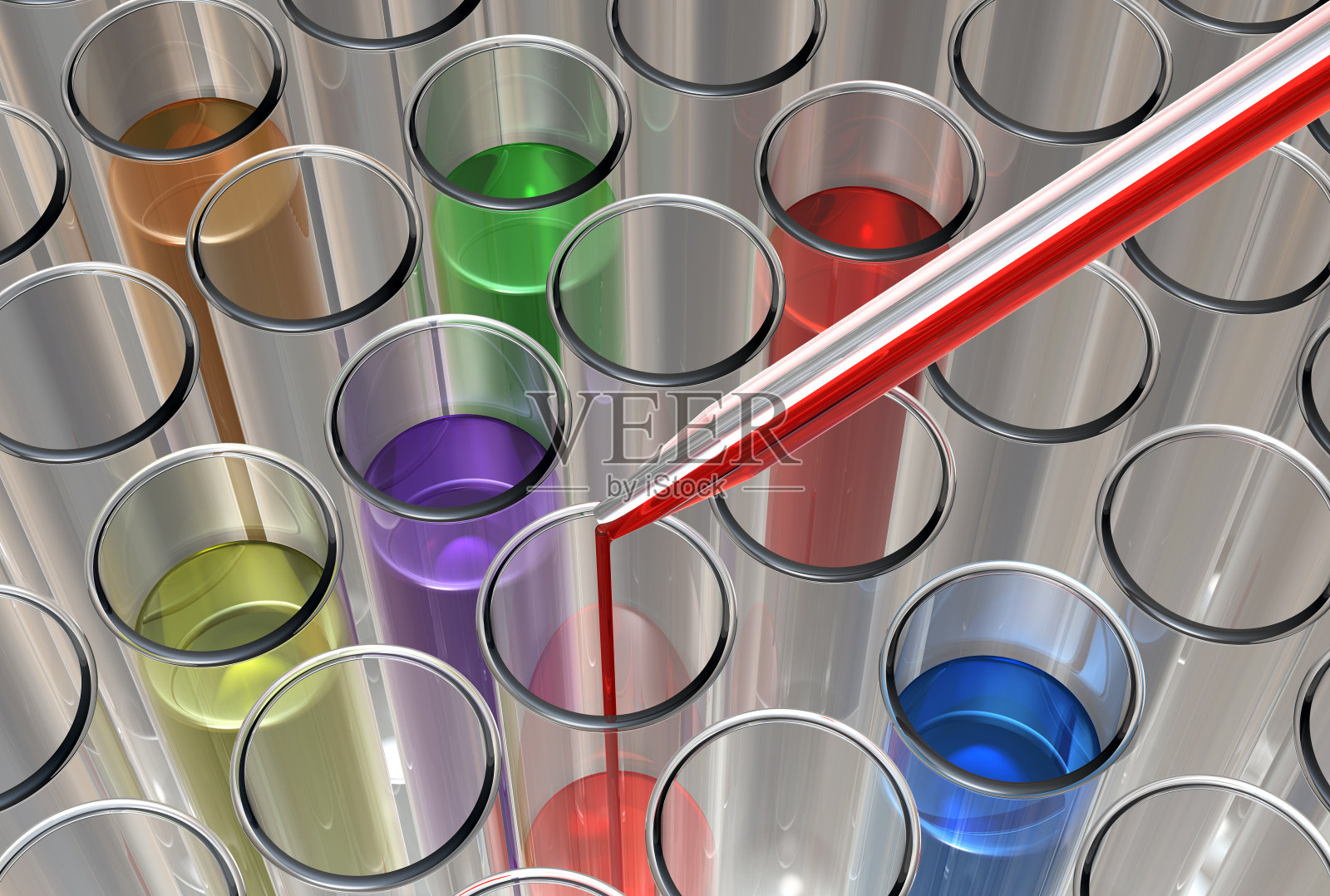 抽象的化学照片摄影图片