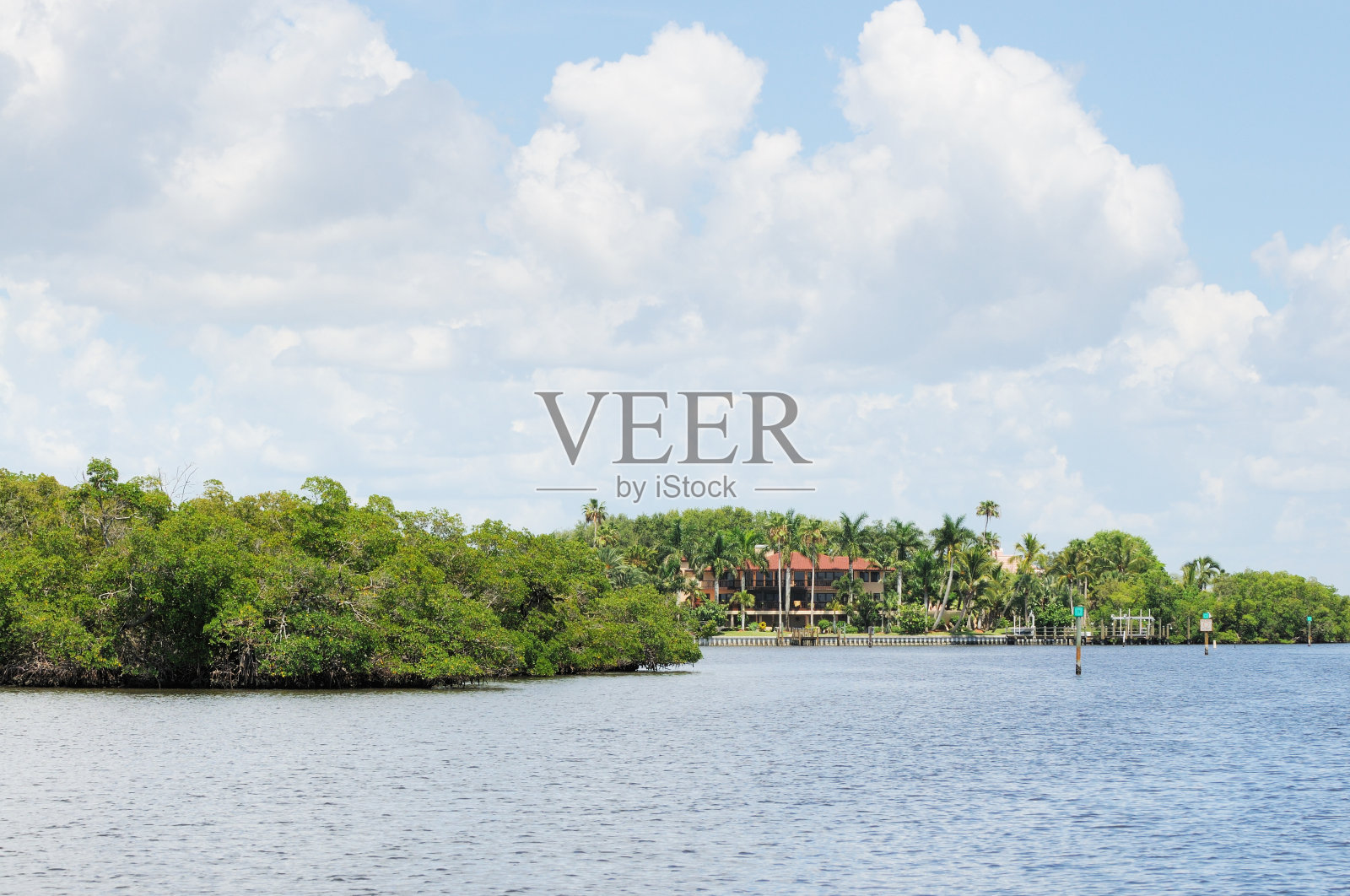 海滨度假屋圣卡洛斯湾蓬拉萨湾佛罗里达照片摄影图片