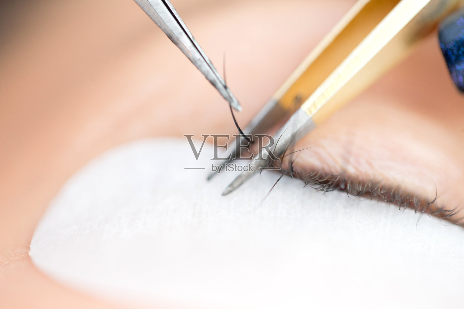 睫毛延伸照片摄影图片