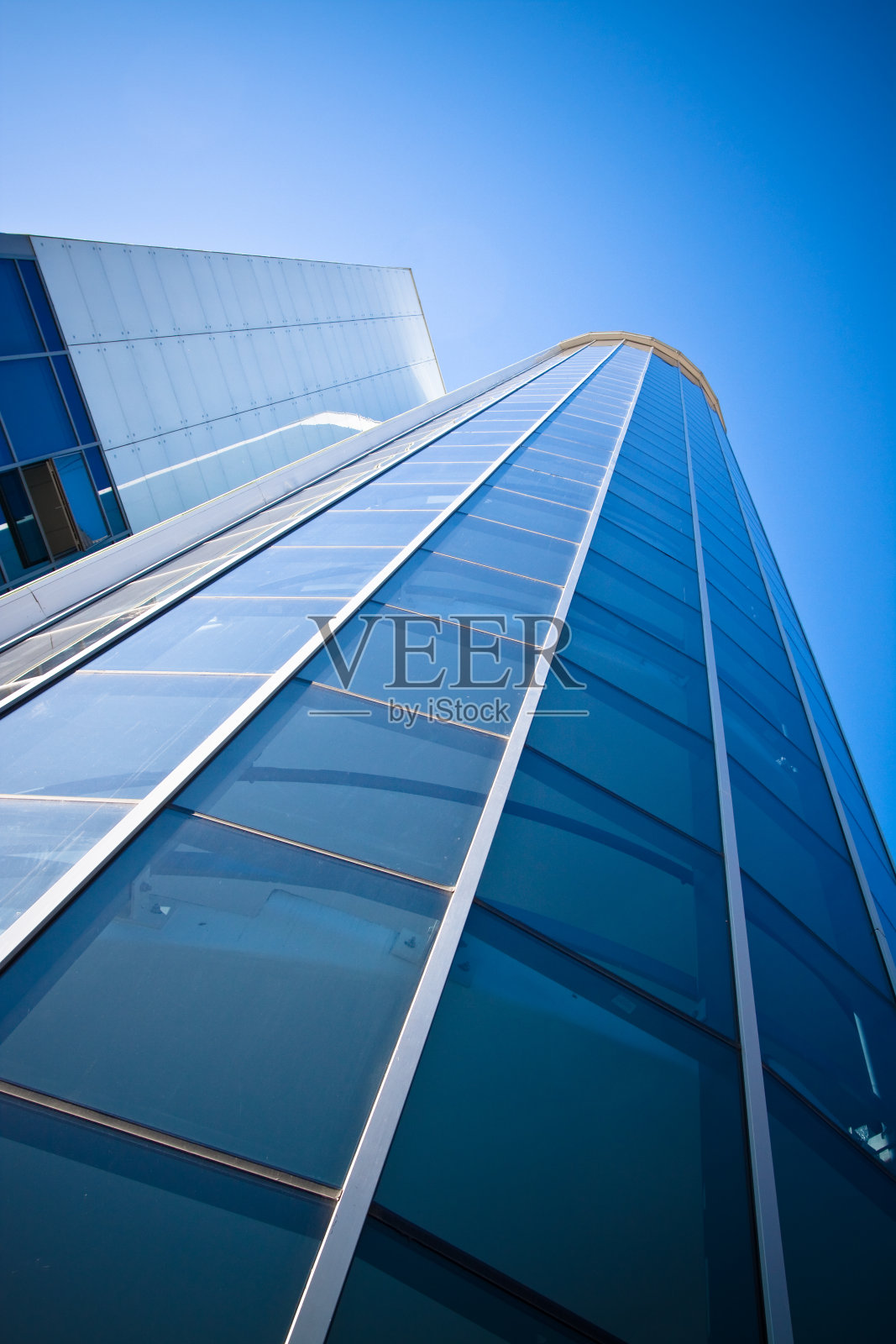 现代办公建筑立面照片摄影图片