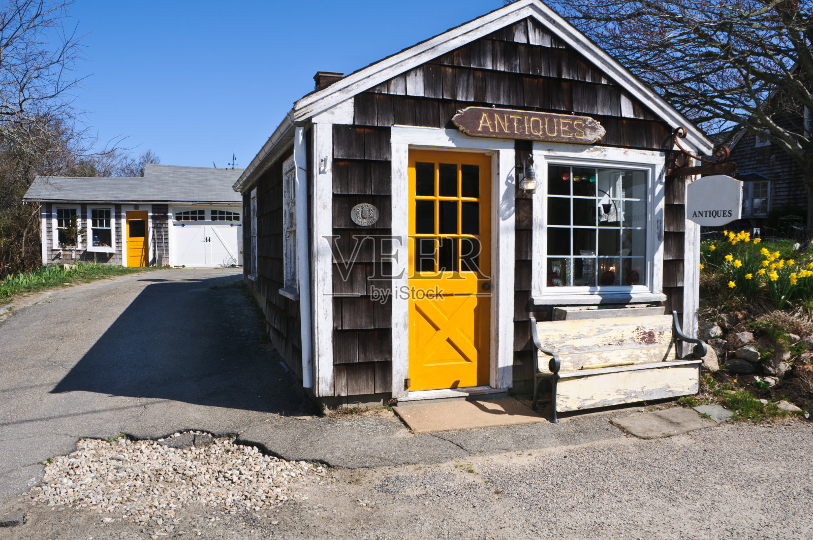 科德角古董店照片摄影图片