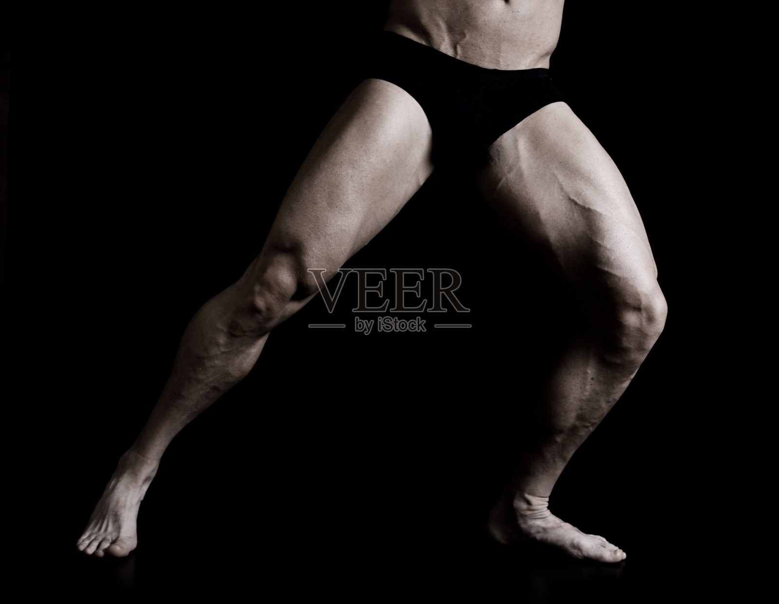 健美运动员照片摄影图片