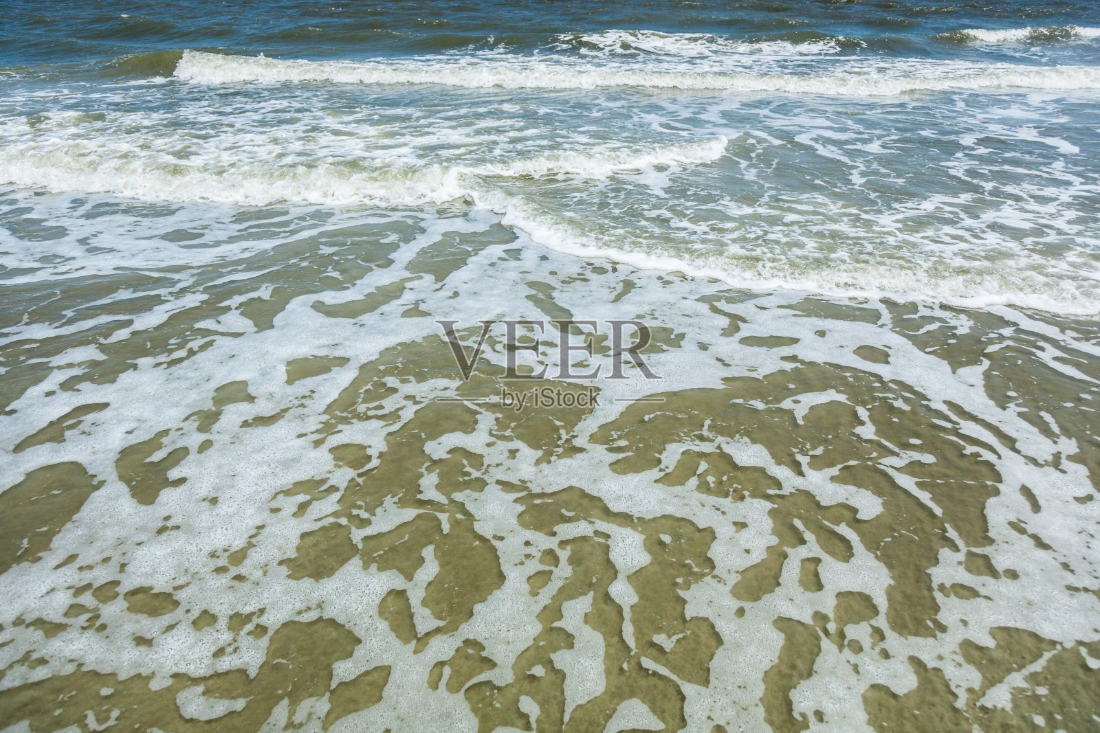 海浪泡沫照片摄影图片