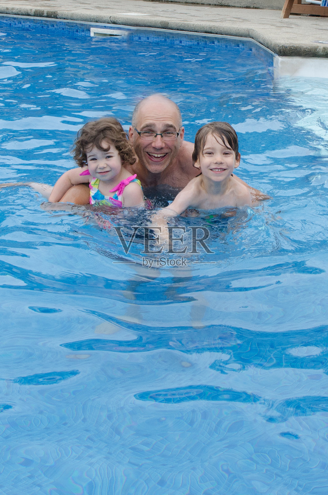 家庭游泳池照片摄影图片