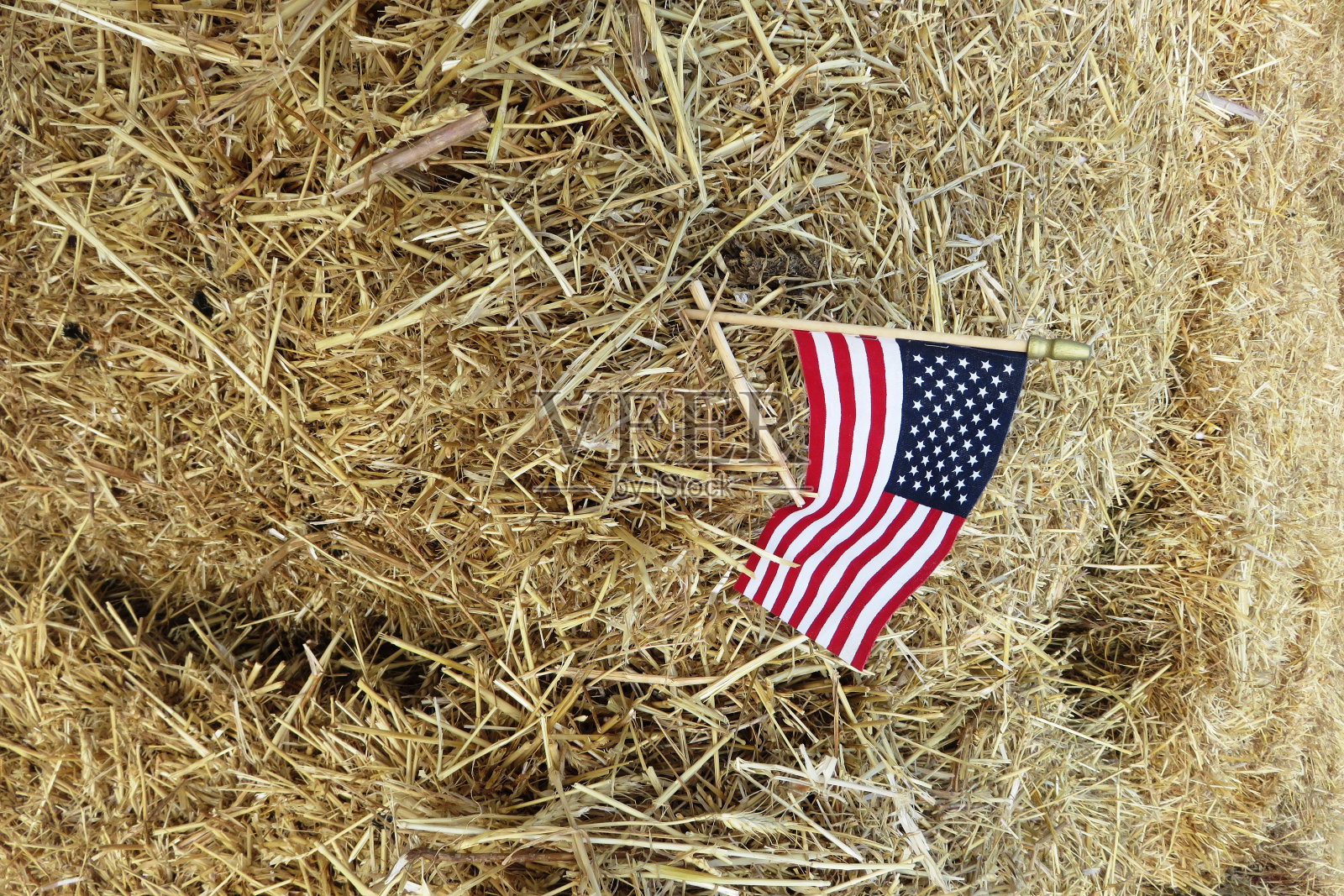 打电话国旗照片摄影图片