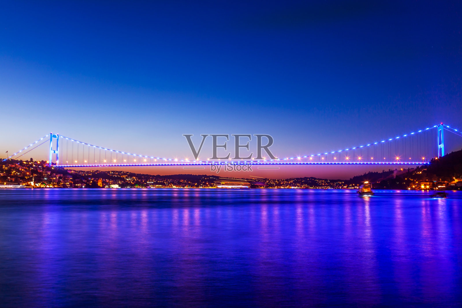 伊斯坦布尔博斯普鲁斯大桥照片摄影图片