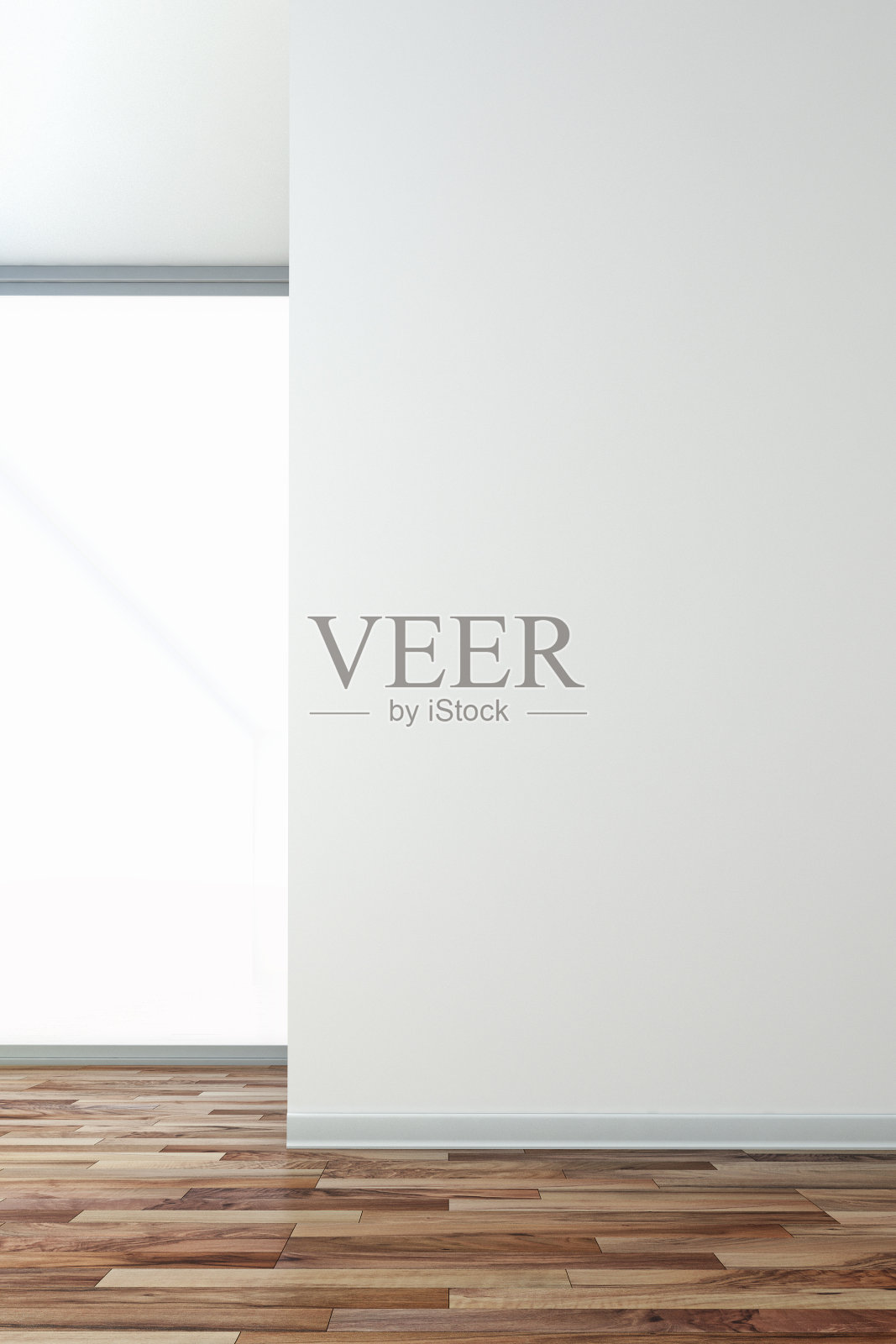 空的内部与空白墙照片摄影图片