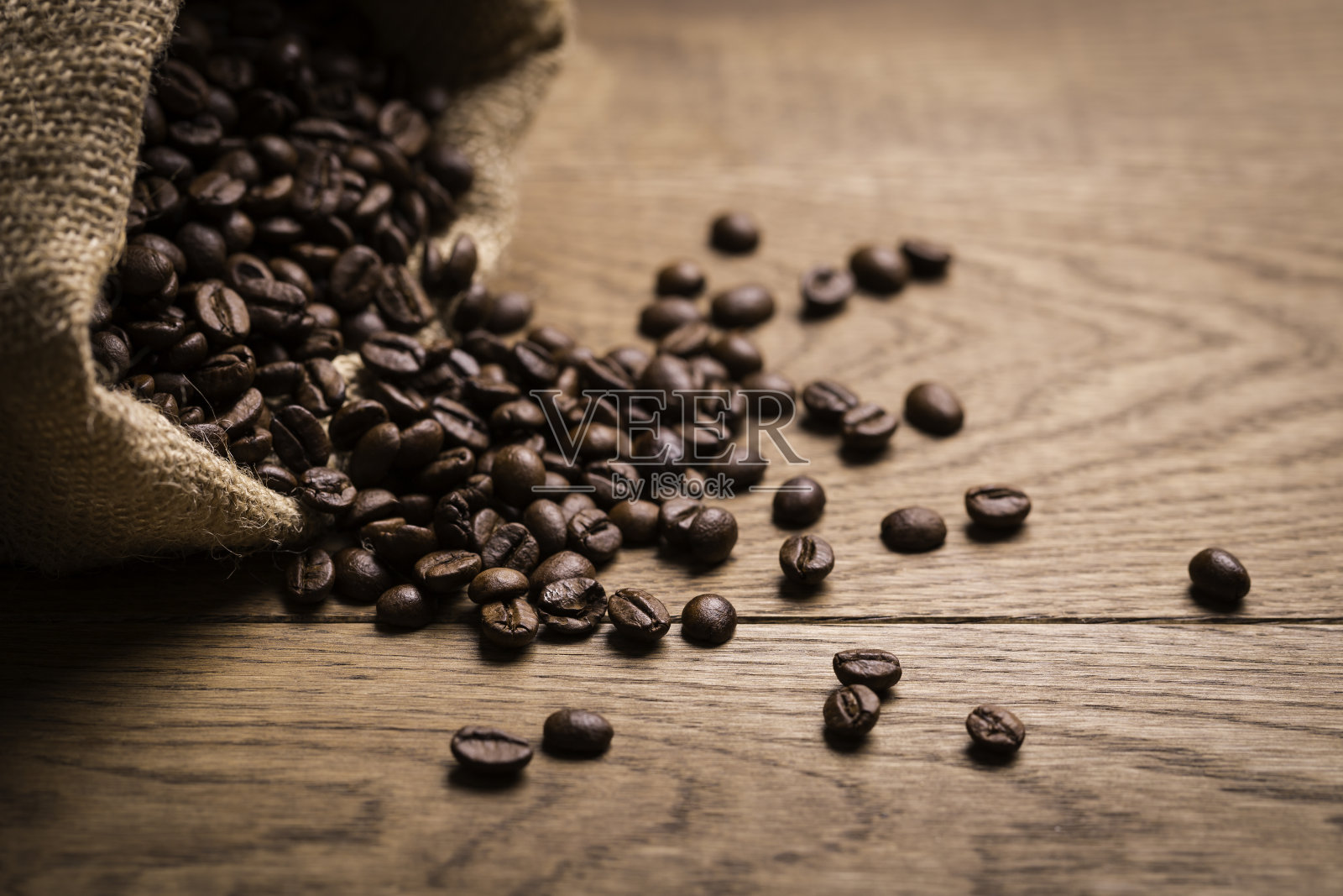 咖啡豆袋照片摄影图片