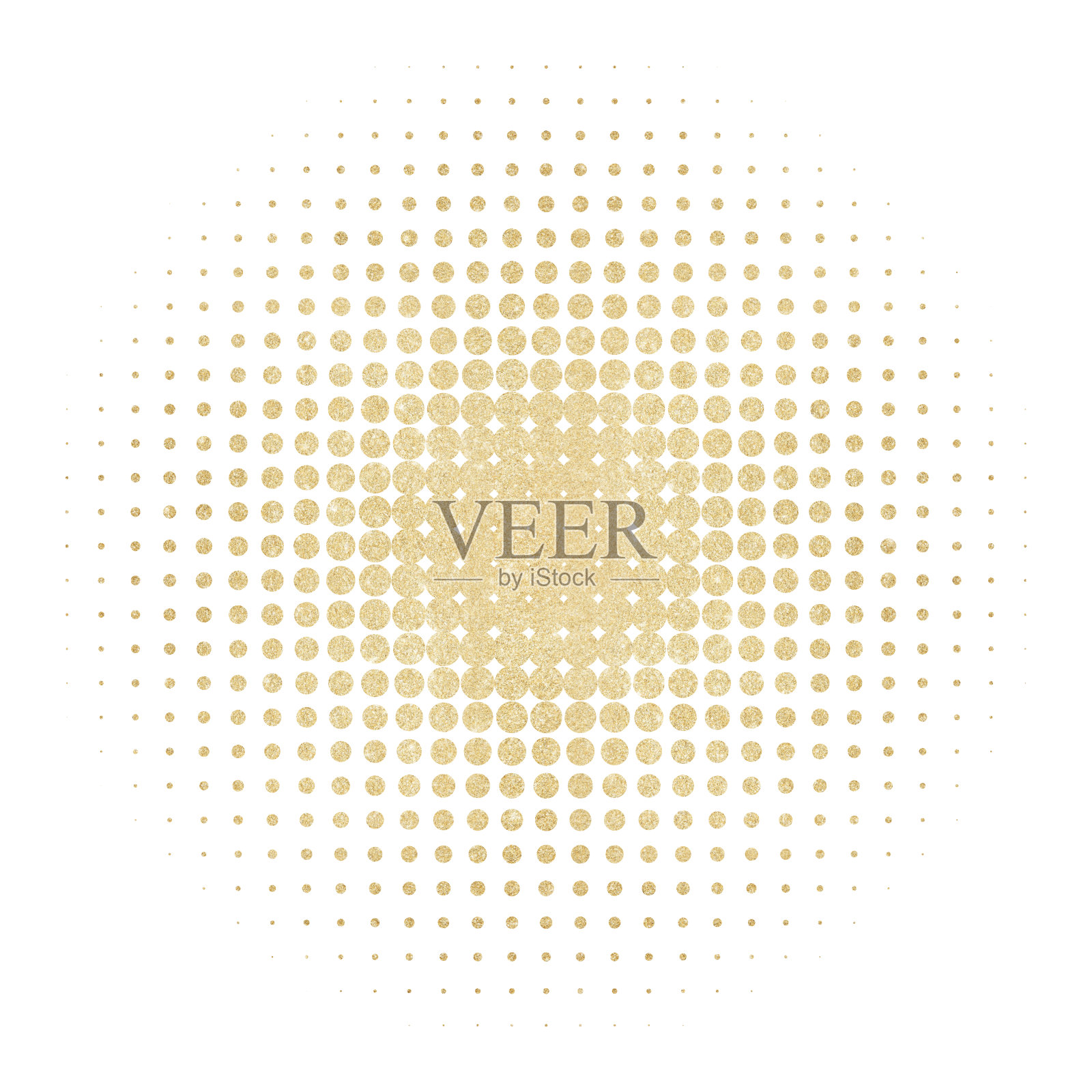 金色闪光半色调背景插画图片素材