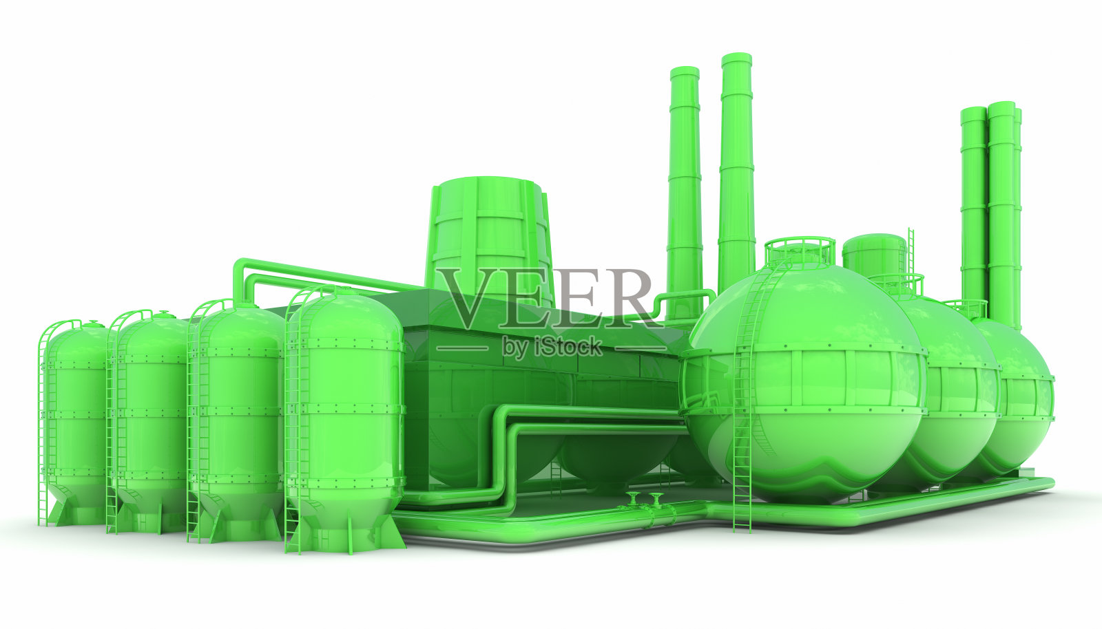 绿色工厂照片摄影图片