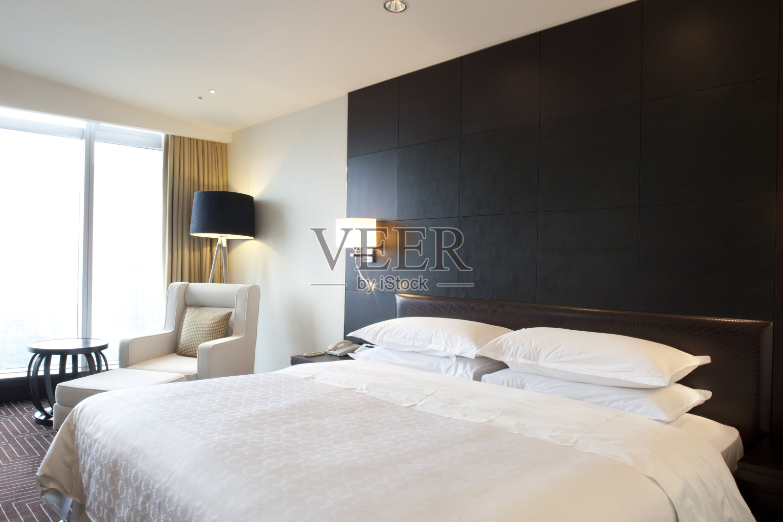 豪华的酒店房间照片摄影图片