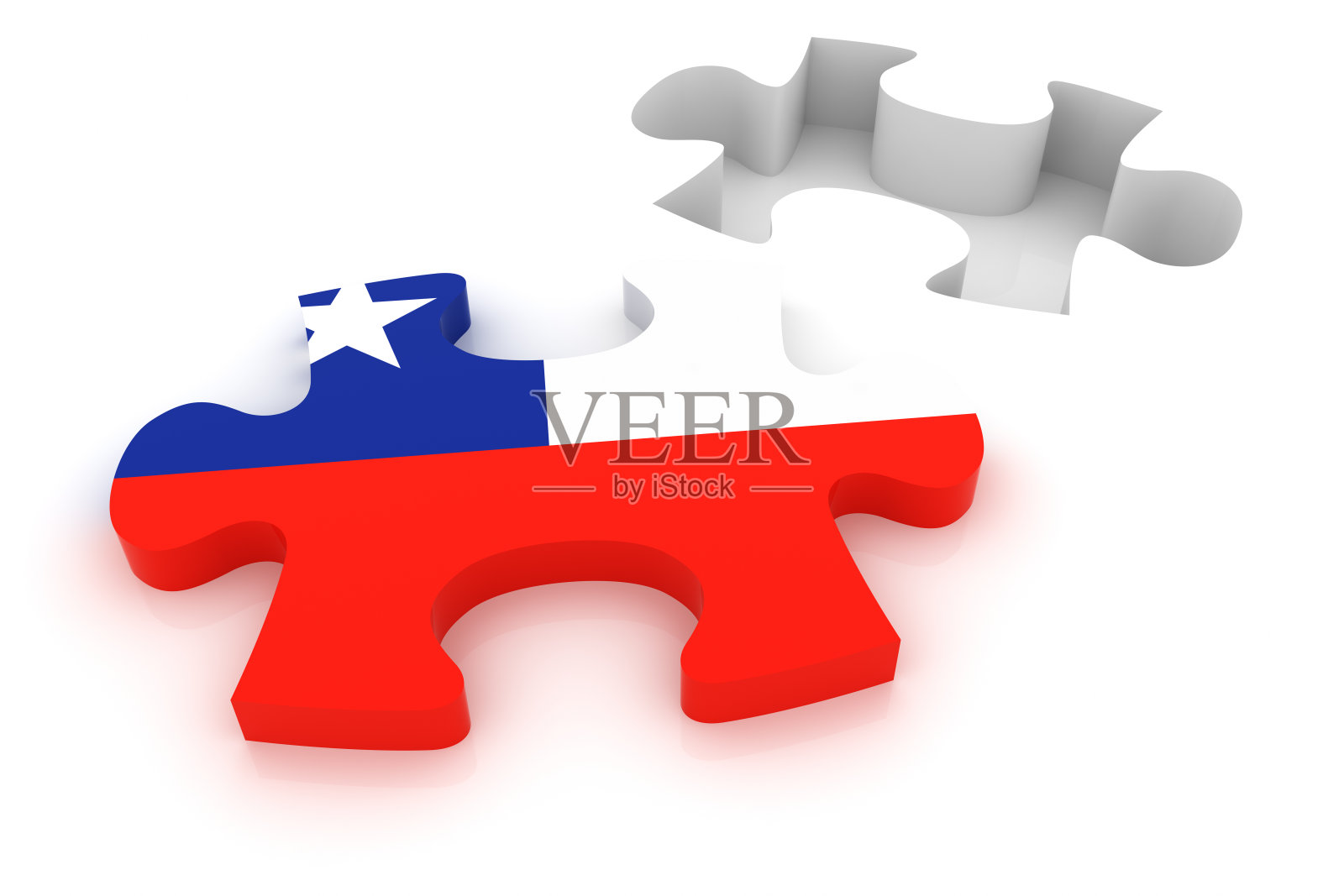 智利拼图的概念照片摄影图片