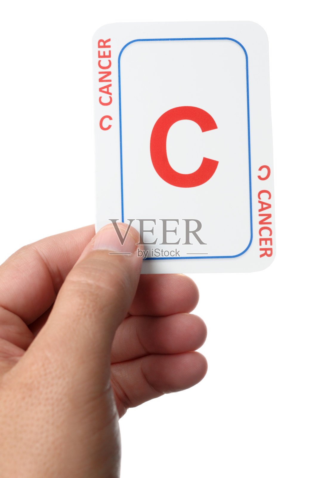 巨蟹座的牌是白色的照片摄影图片