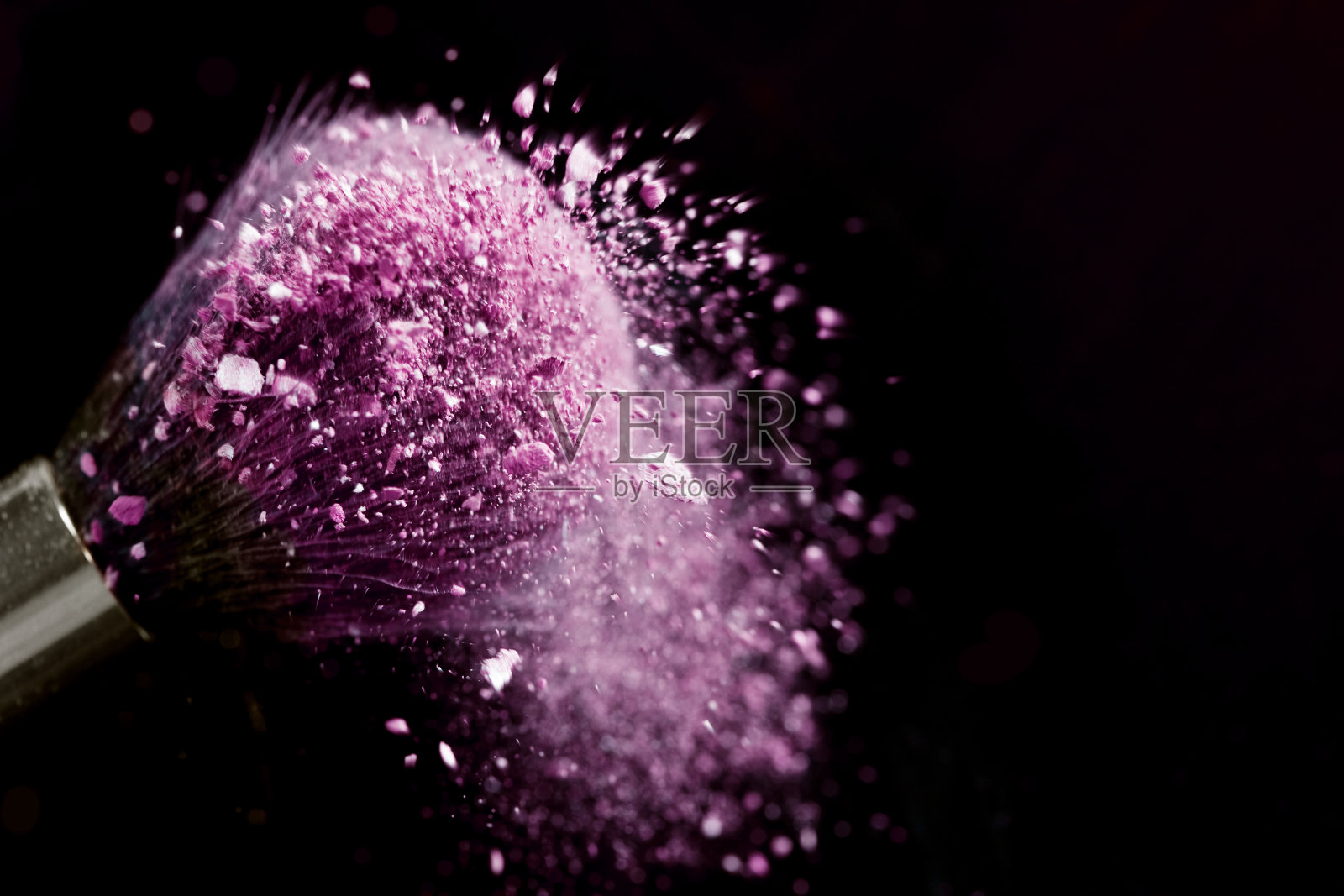 化妆刷照片摄影图片