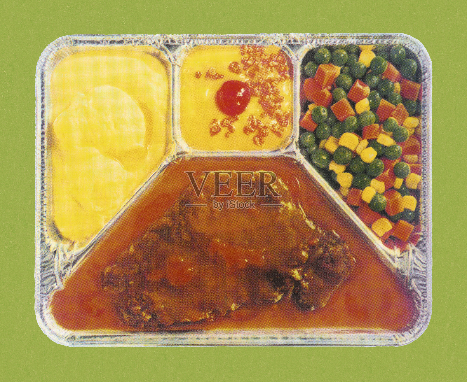 电视晚餐照片摄影图片