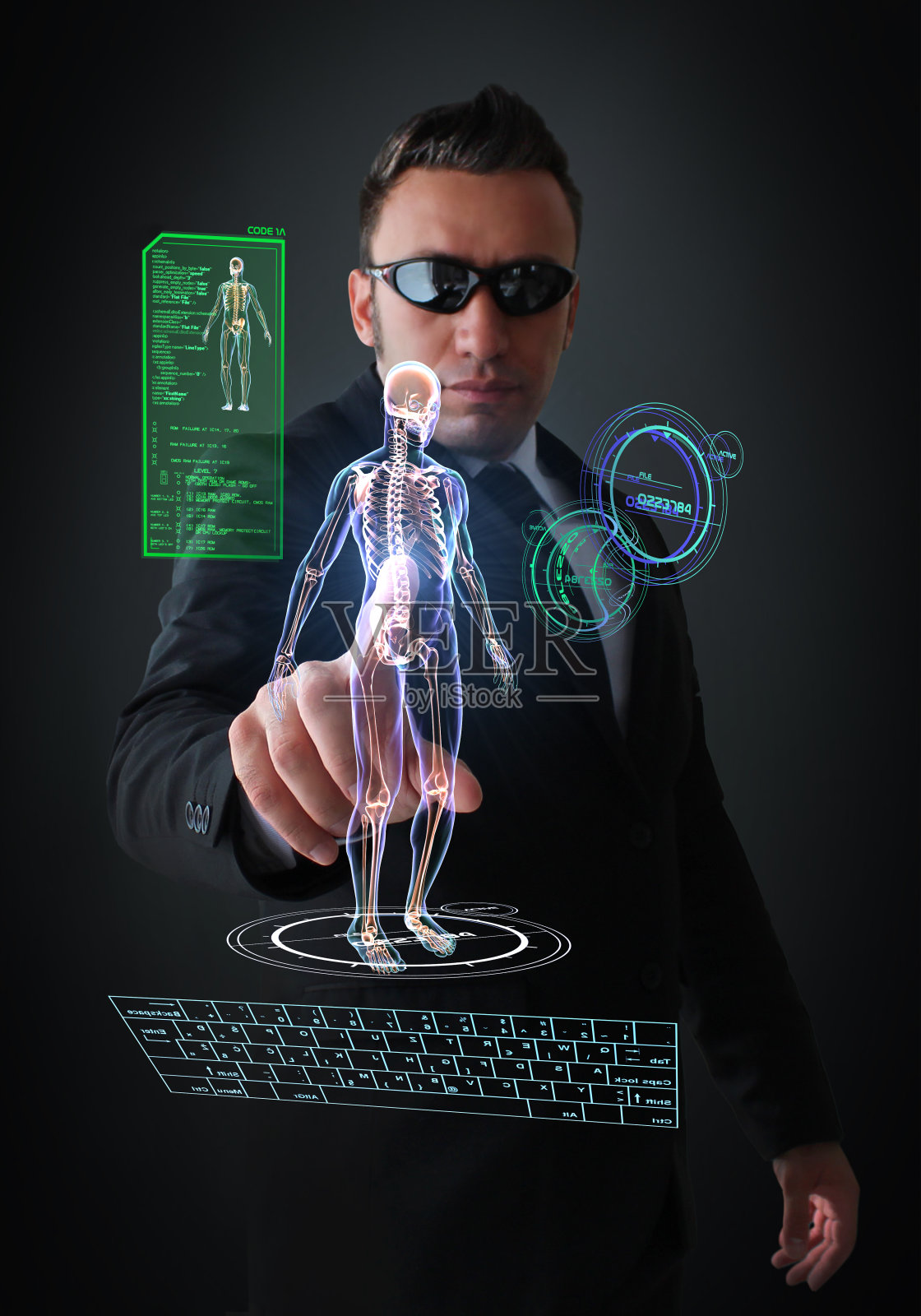 人类研究技术照片摄影图片