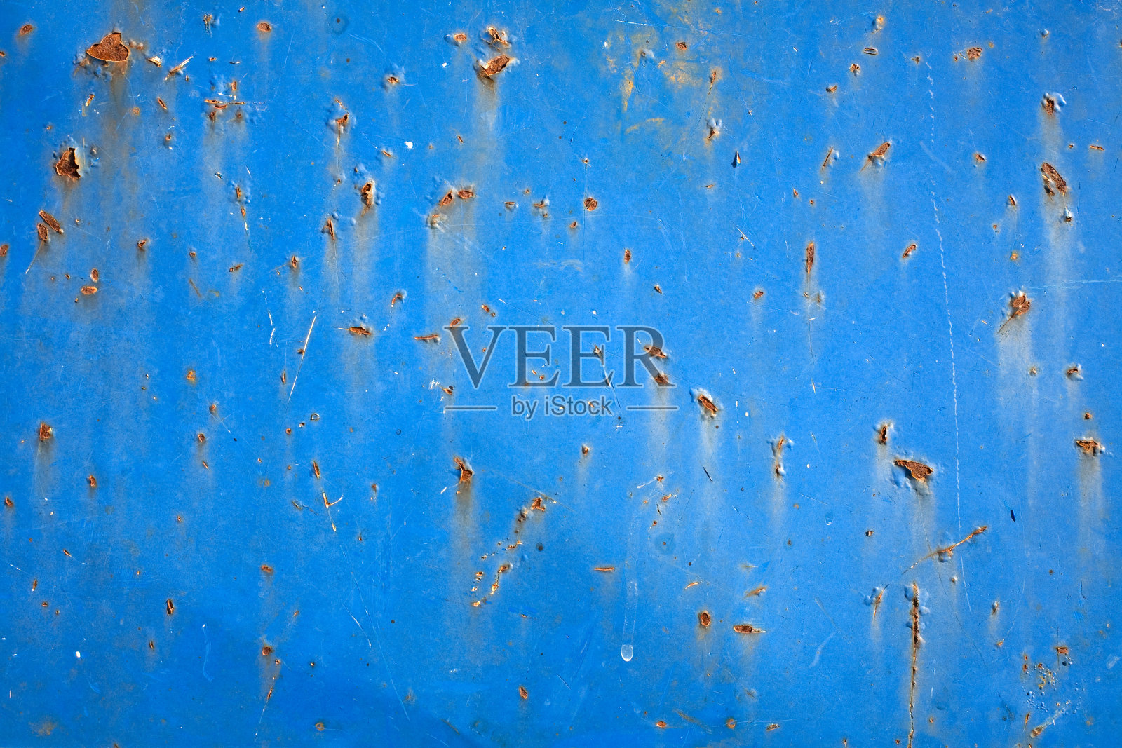 蓝色和生锈的铁背景照片摄影图片