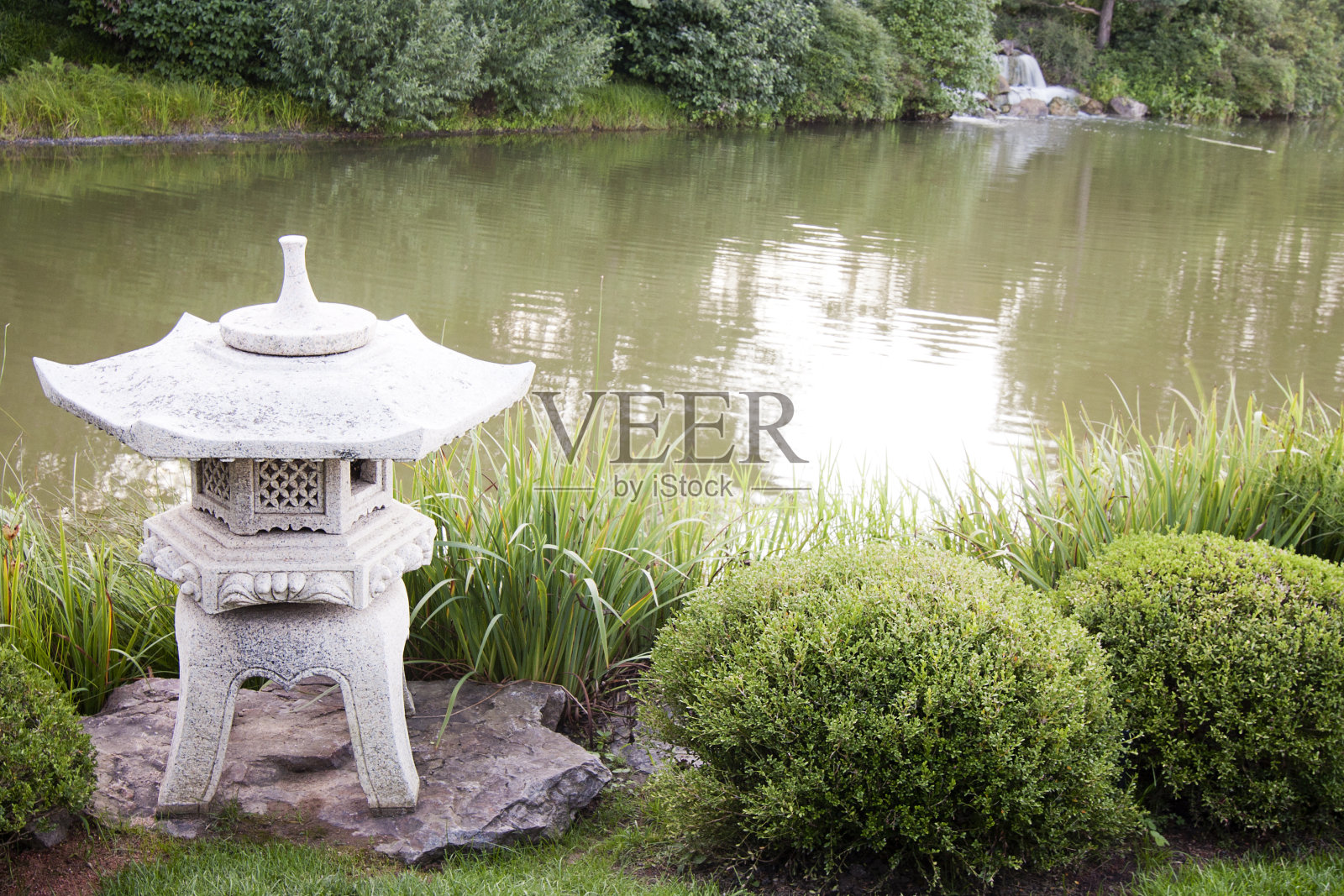 日式花园照片摄影图片