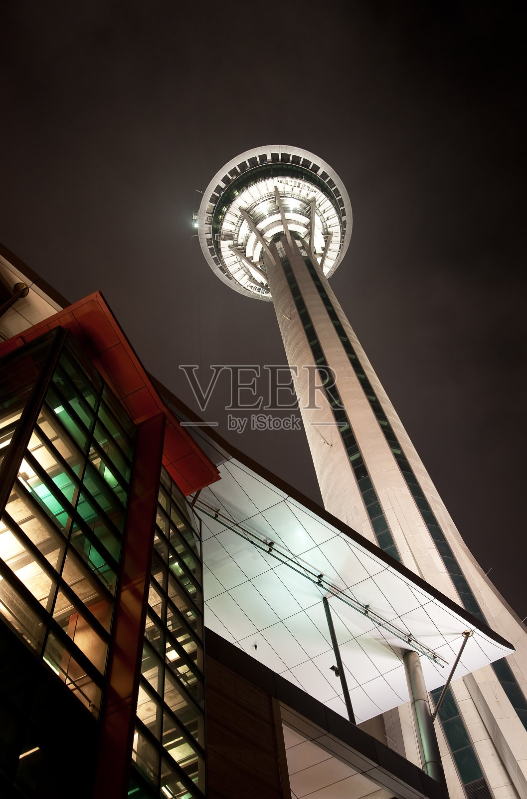 澳门塔之夜照片摄影图片