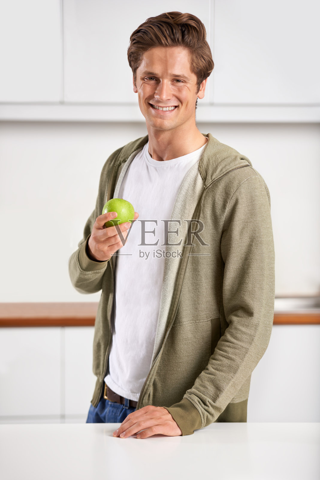 以健康的方式开始新的一天照片摄影图片