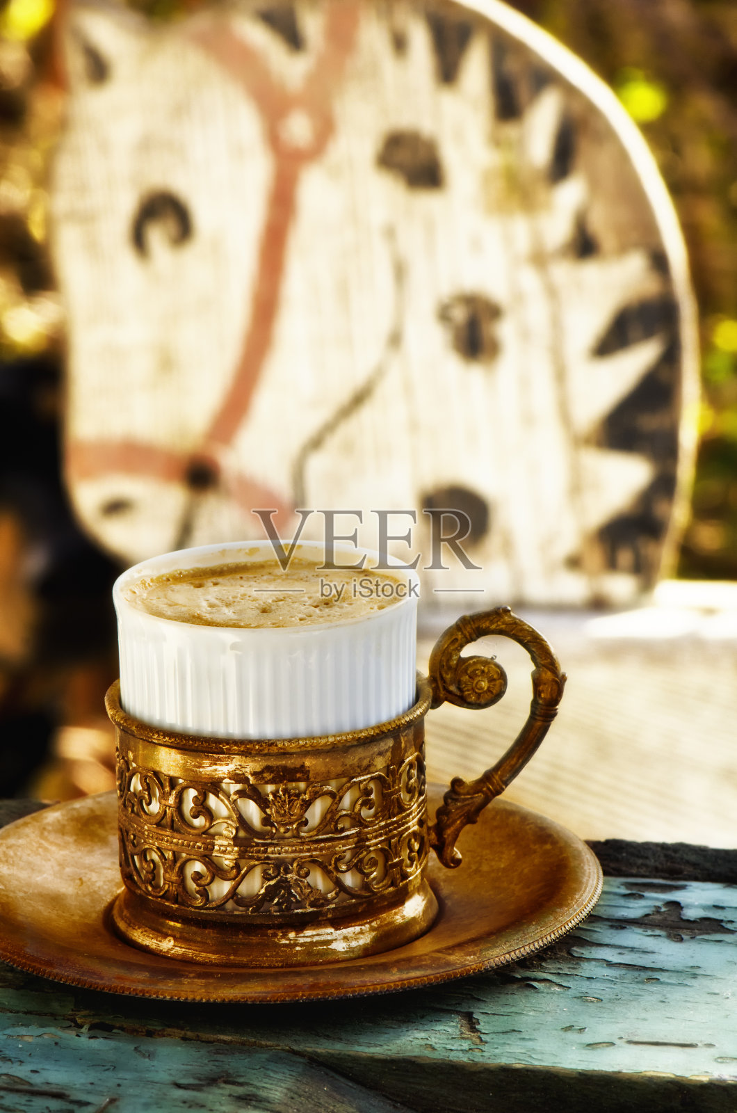 土耳其咖啡照片摄影图片