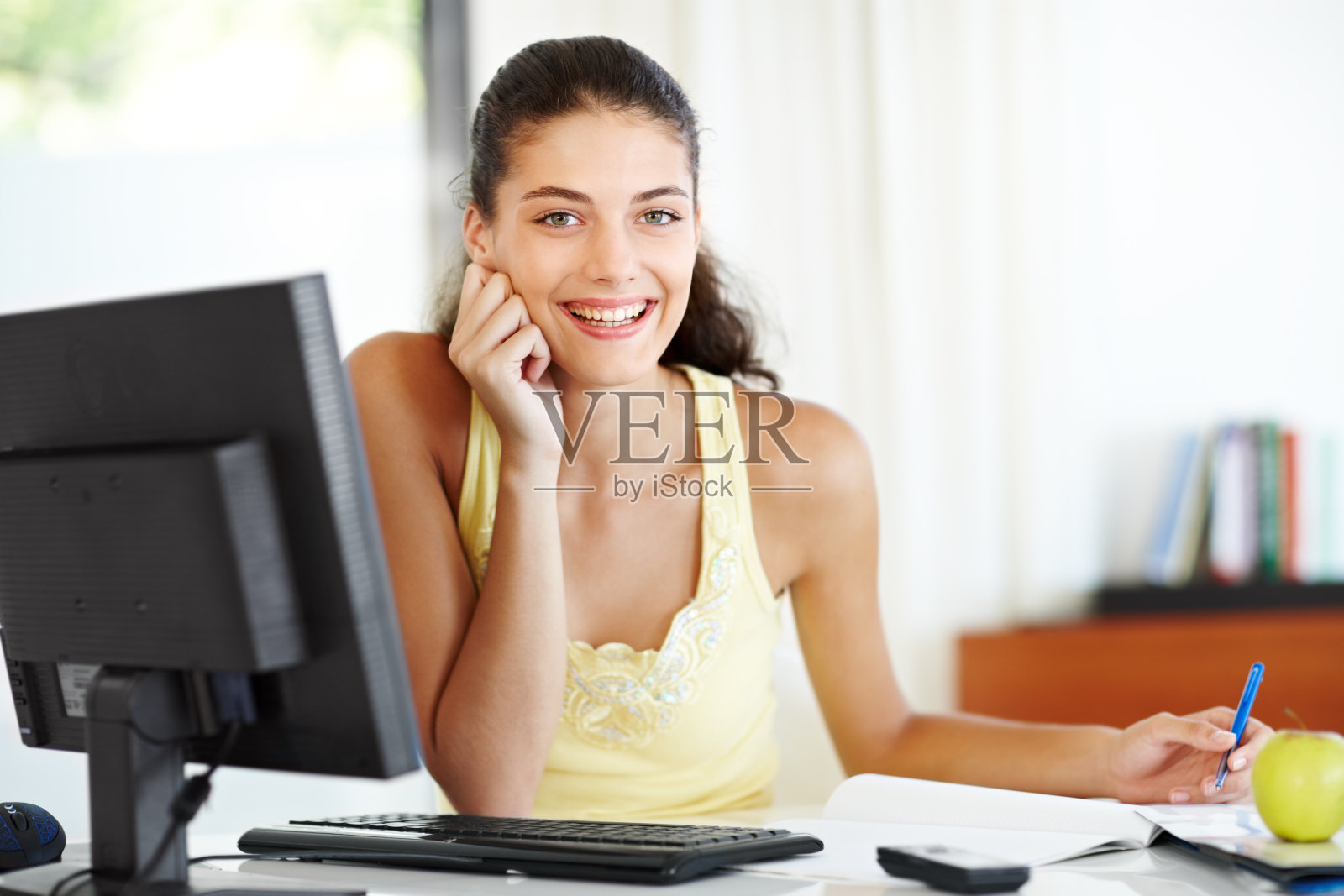 把努力变成"A"照片摄影图片