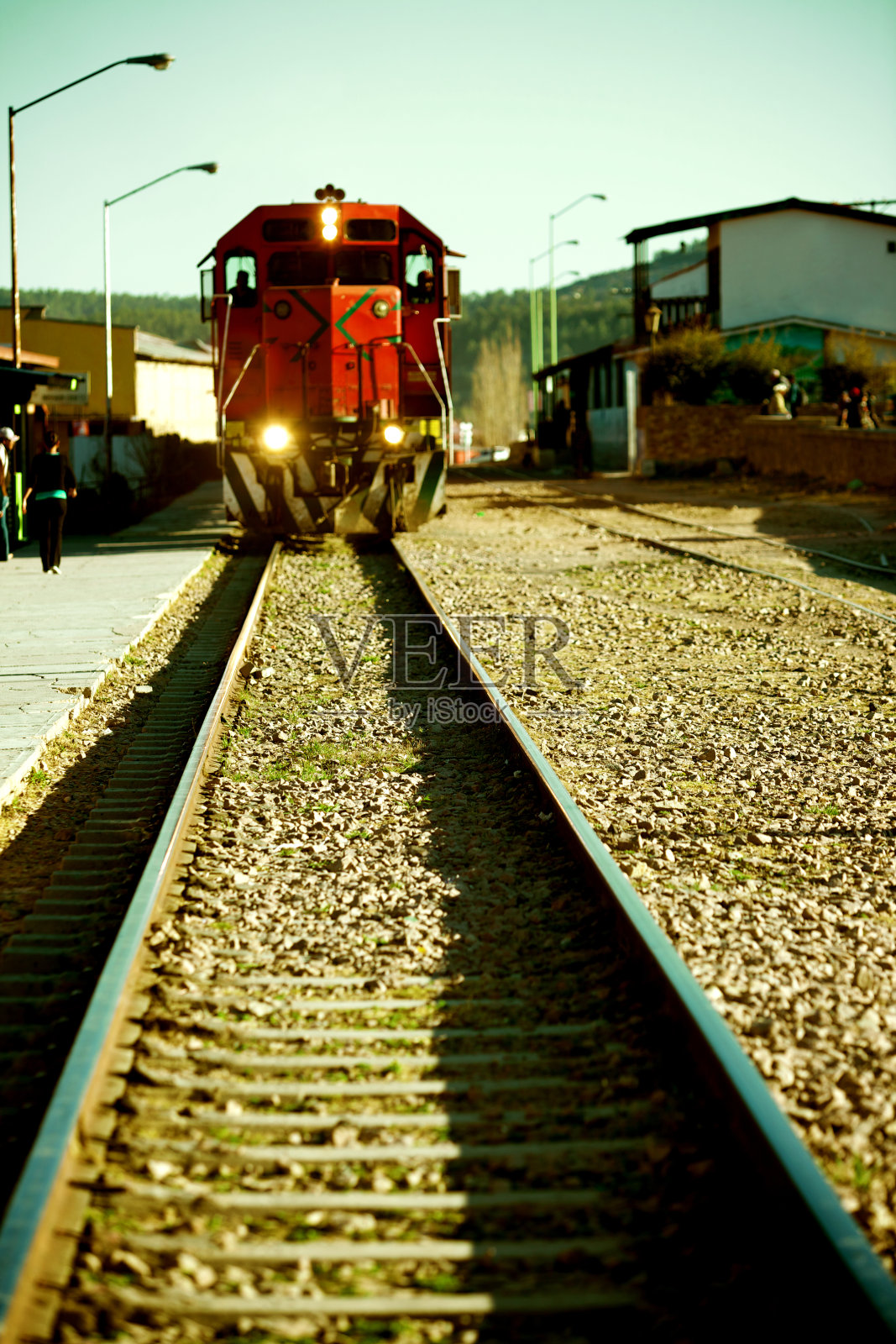墨西哥火车机车铁路照片摄影图片