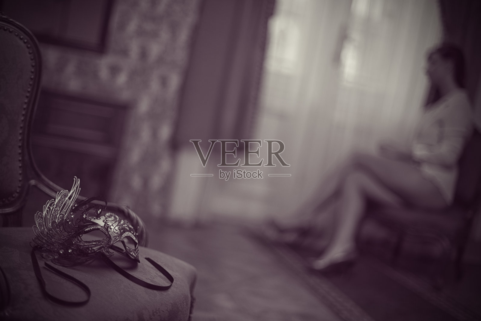 威尼斯的面具照片摄影图片