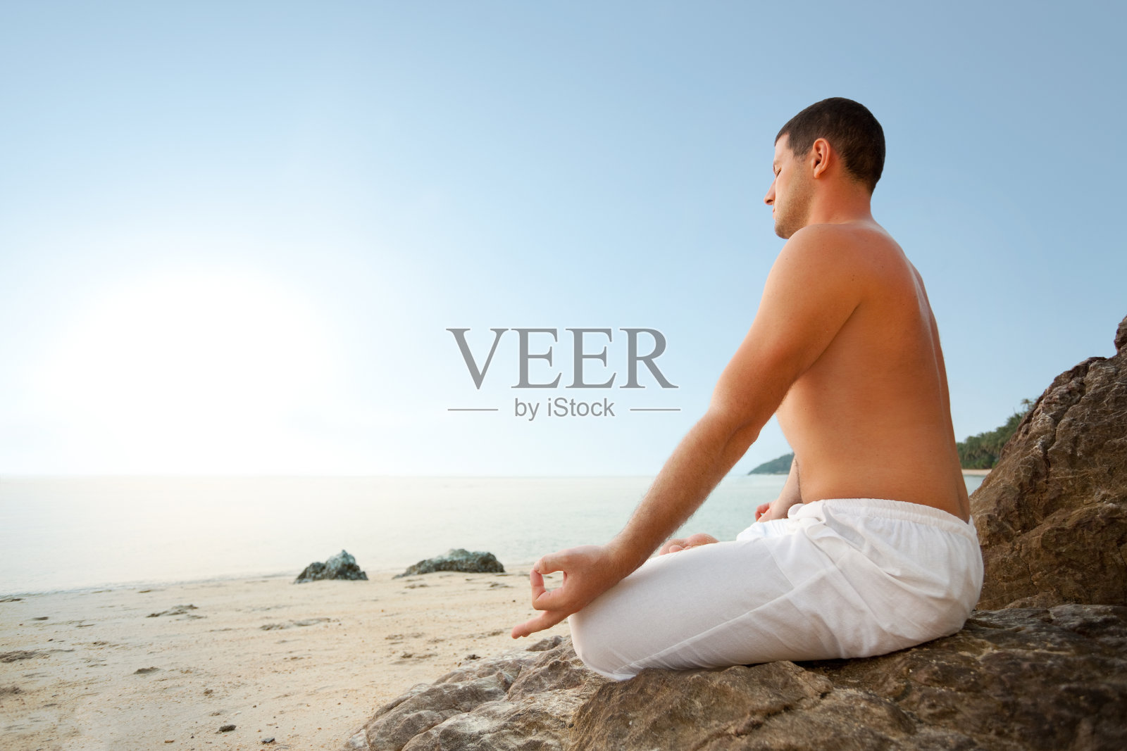 冥想照片摄影图片